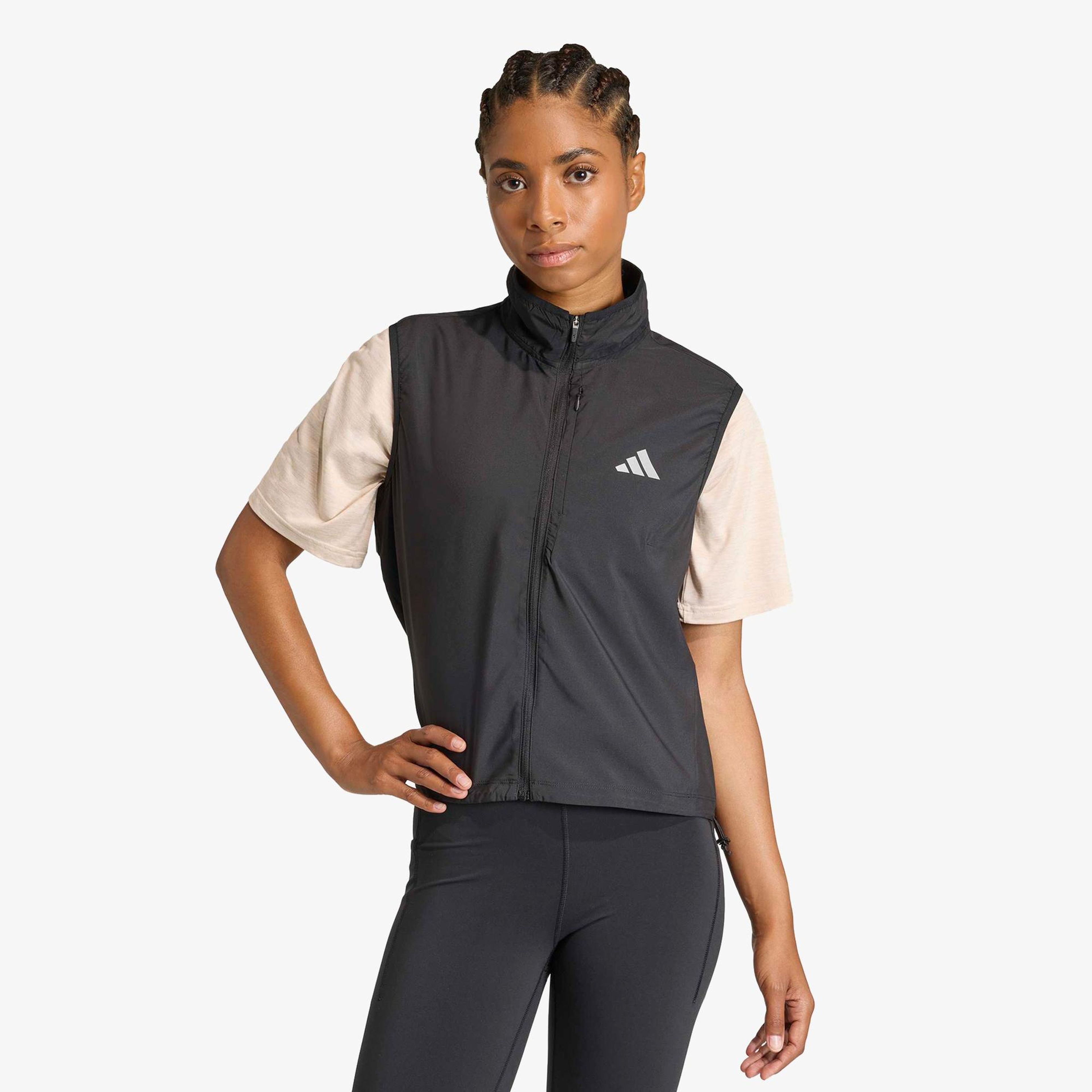 adidas Adi365 Running Essentials Kadın Siyah Koşu Yeleği