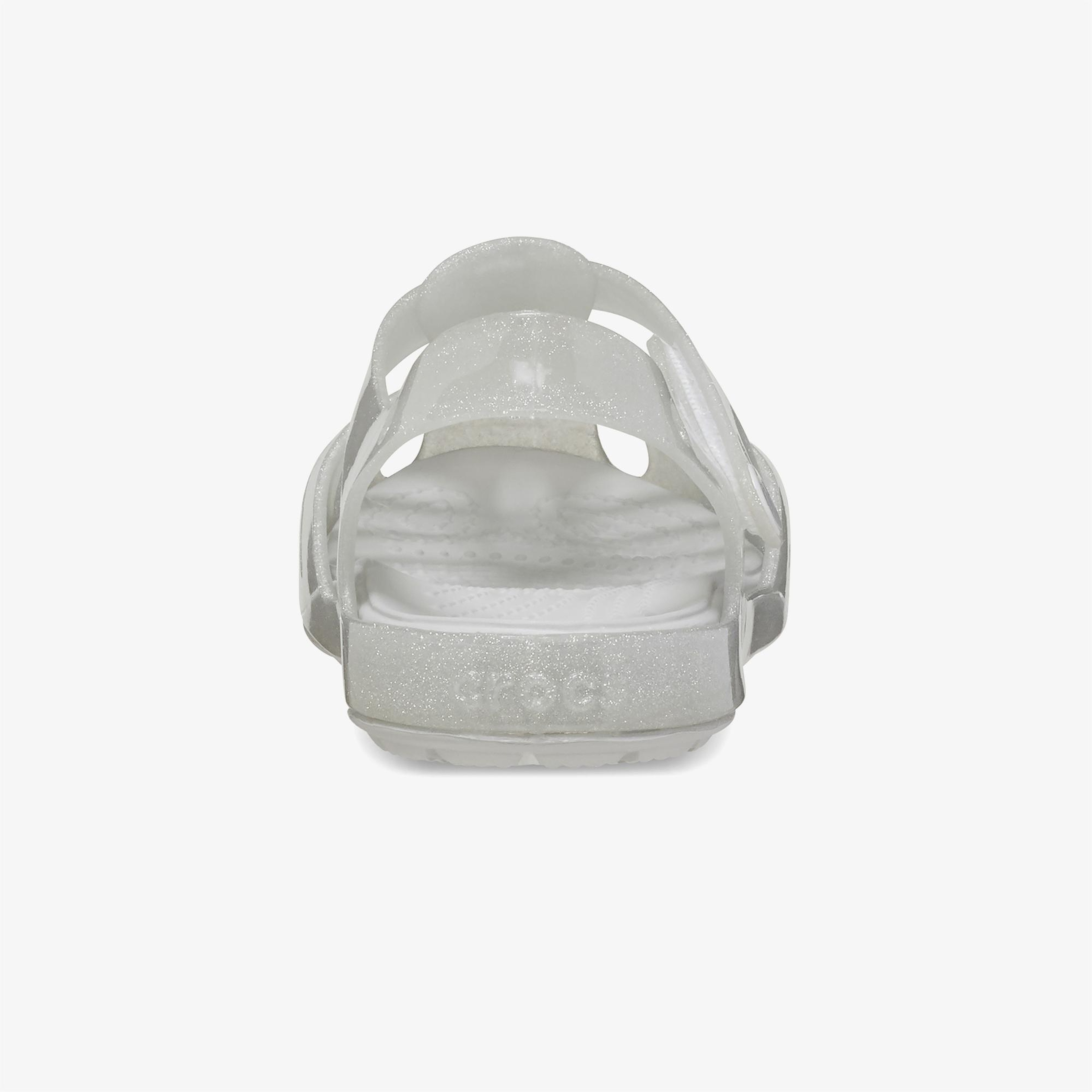 Crocs Isabella Glitter Çocuk Gri Sandalet