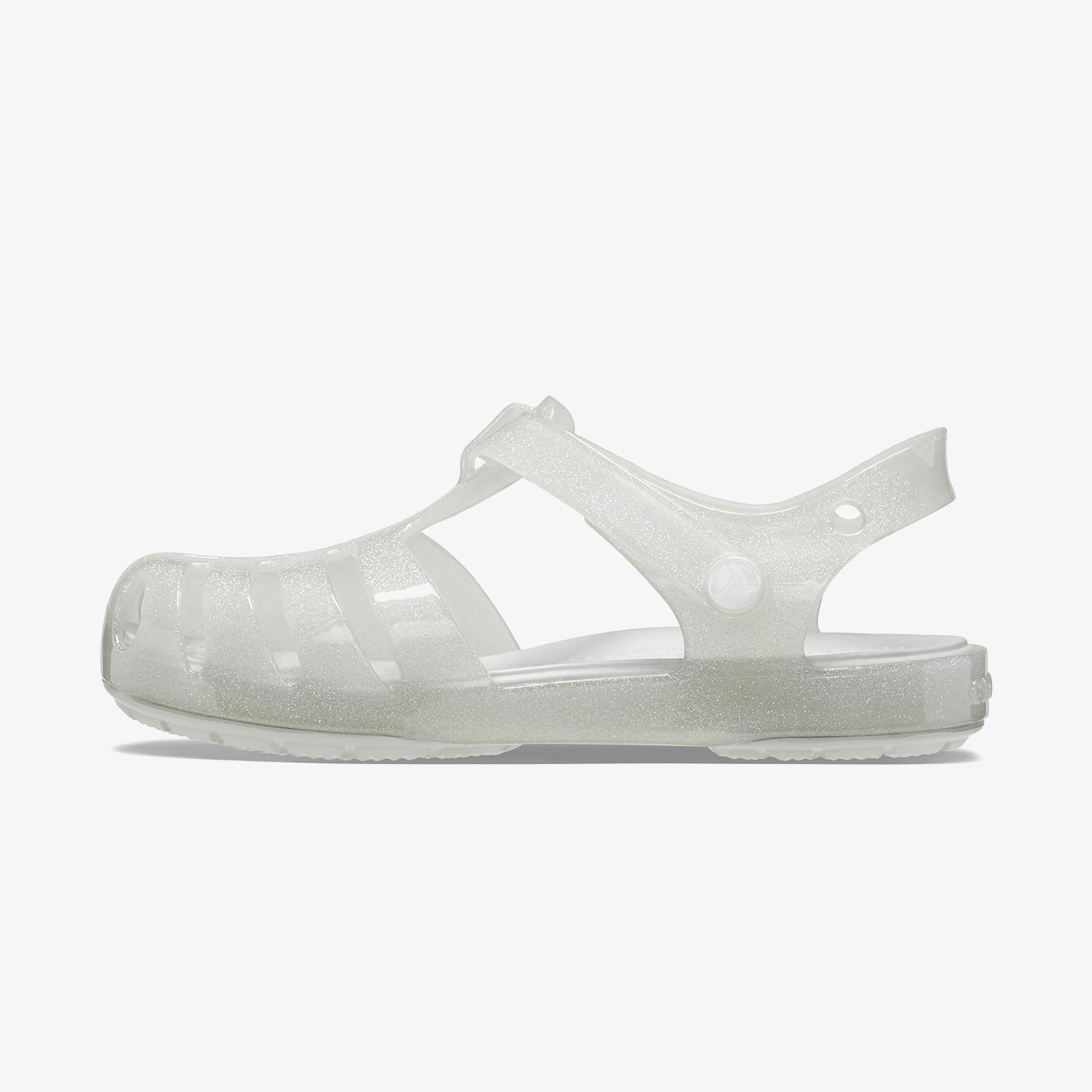 Crocs Isabella Glitter Çocuk Gri Sandalet