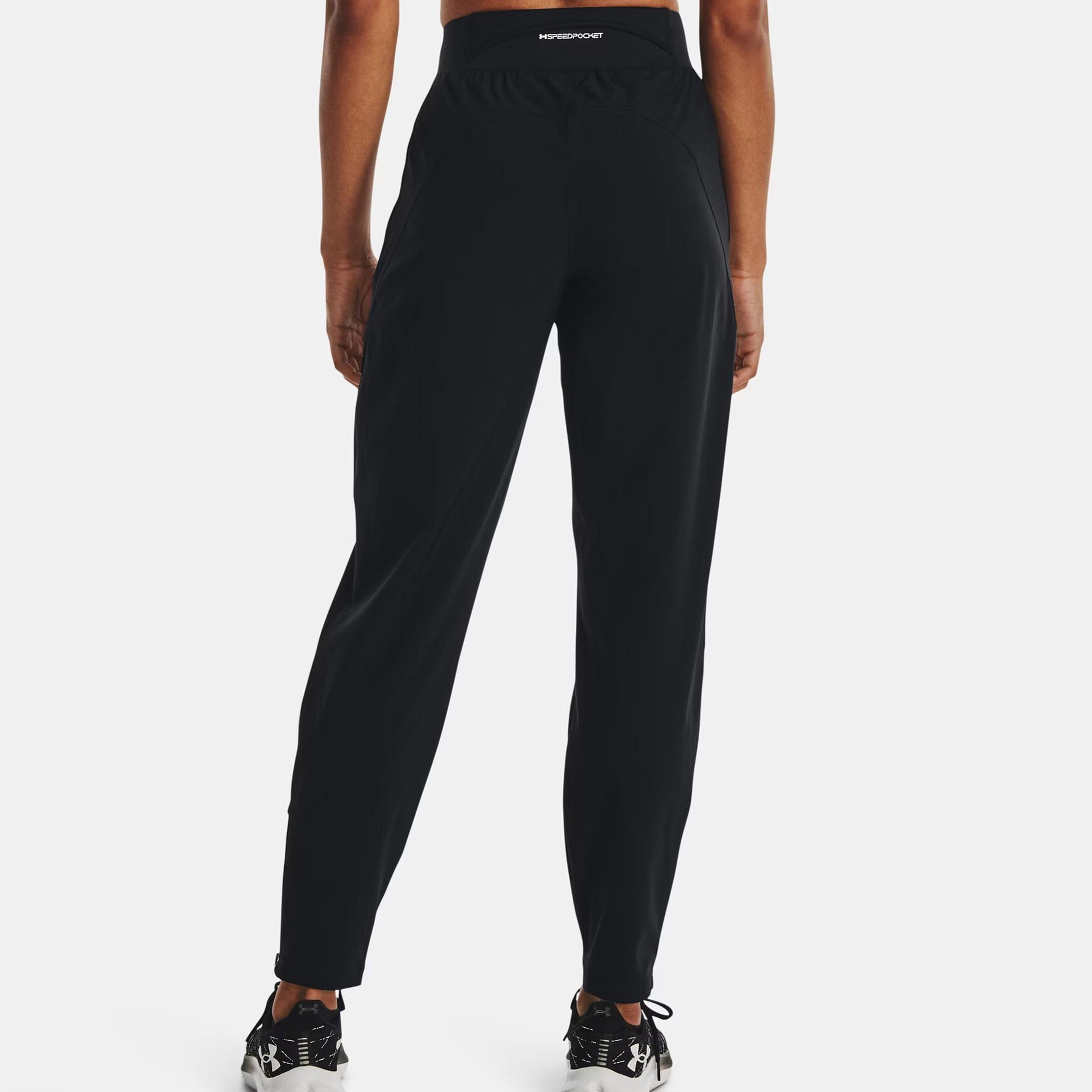 Under Armour OutRun Kadın Siyah Koşu Eşofman Altı