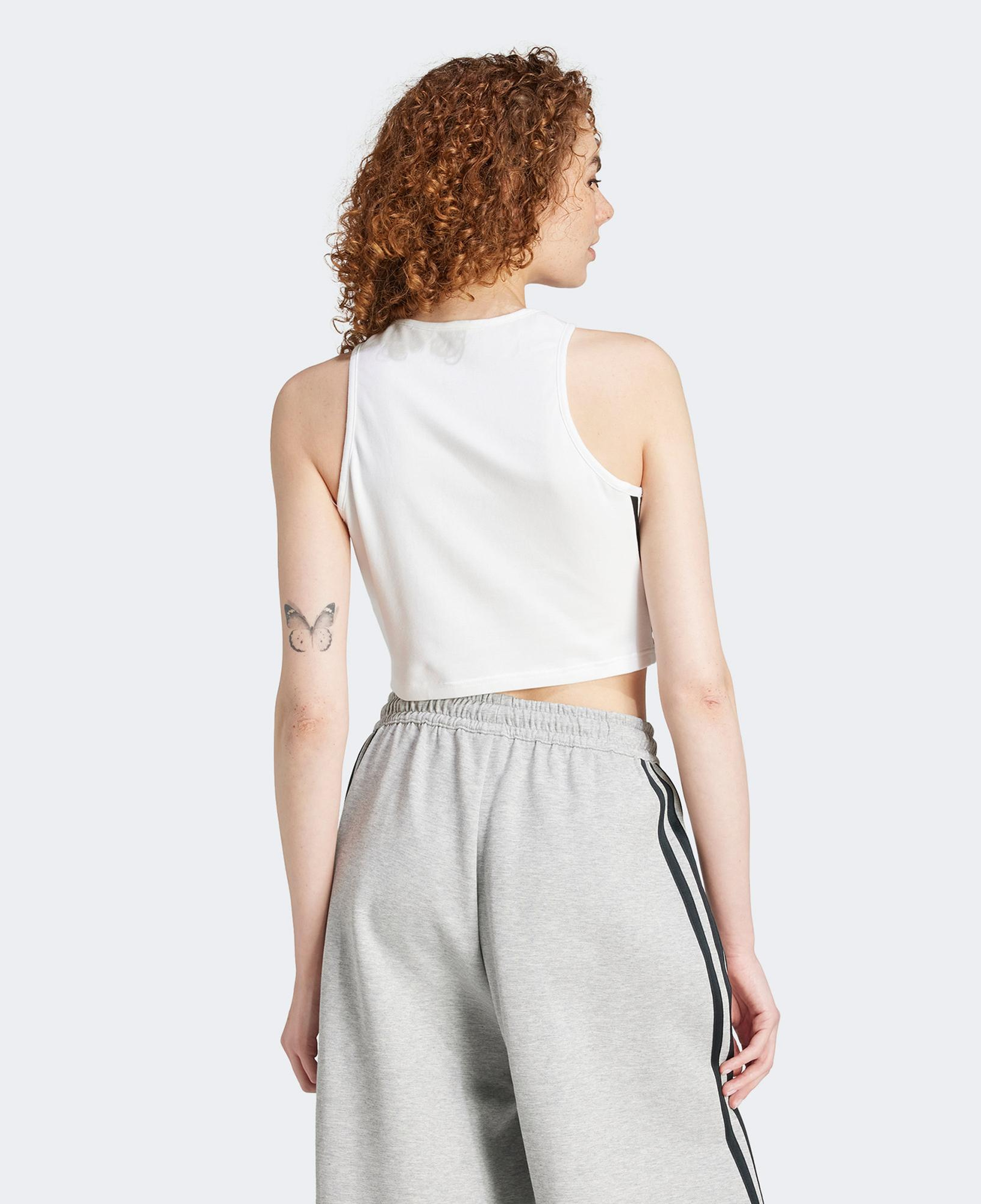 adidas 3S Kadın Beyaz Antrenman Atleti