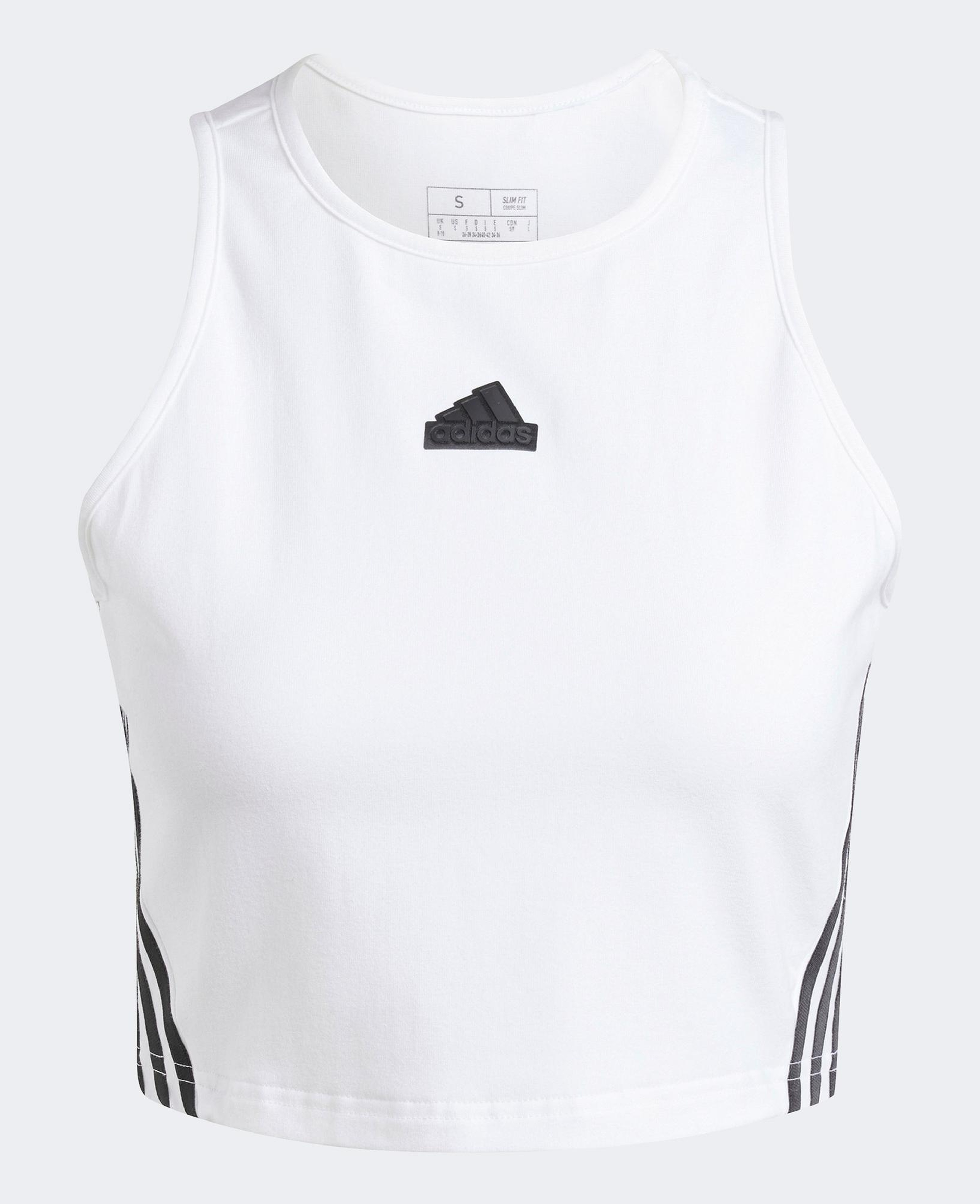 adidas 3S Kadın Beyaz Antrenman Atleti