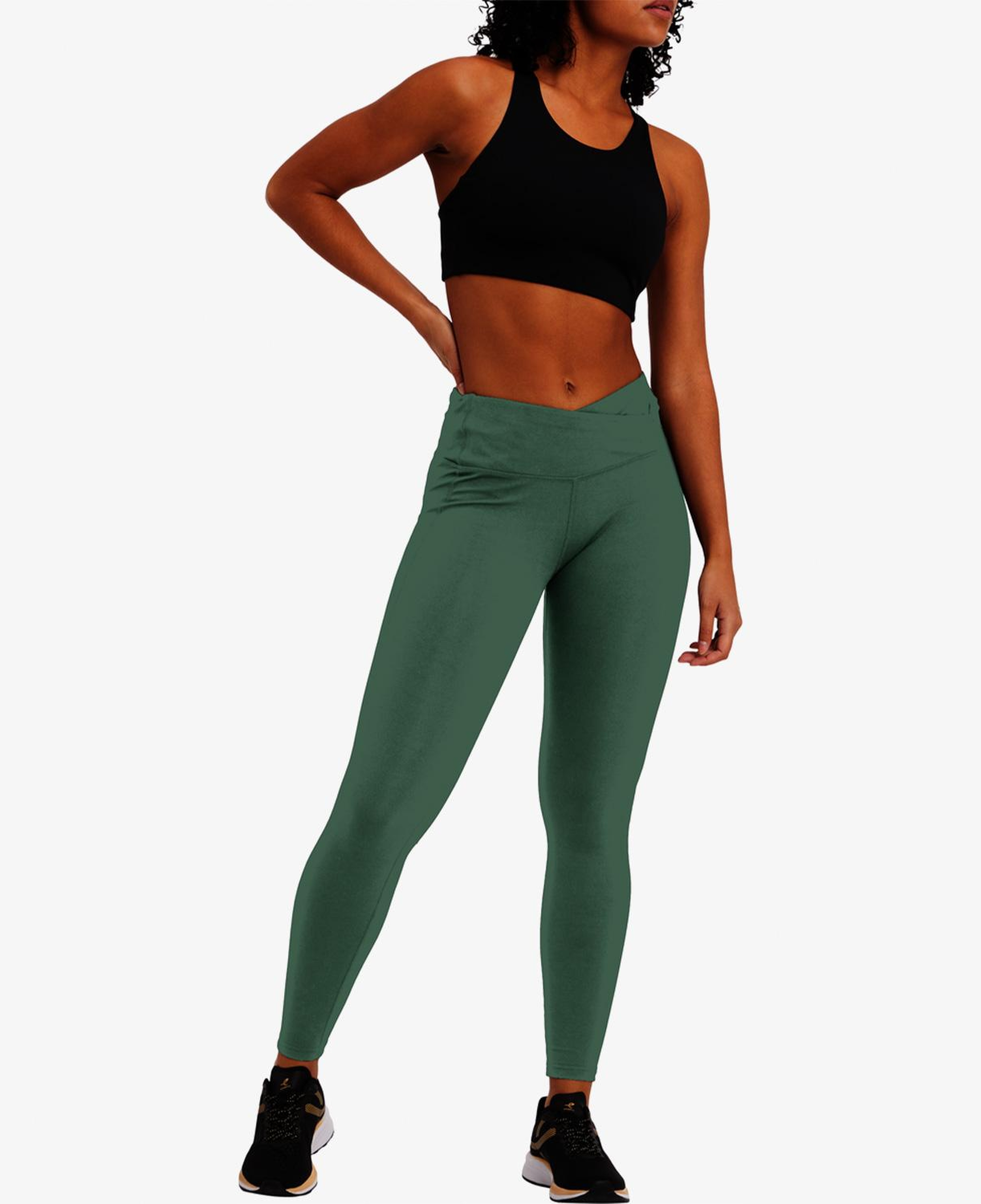 Energetics Odessa Kadın Yeşil Antrenman Taytı