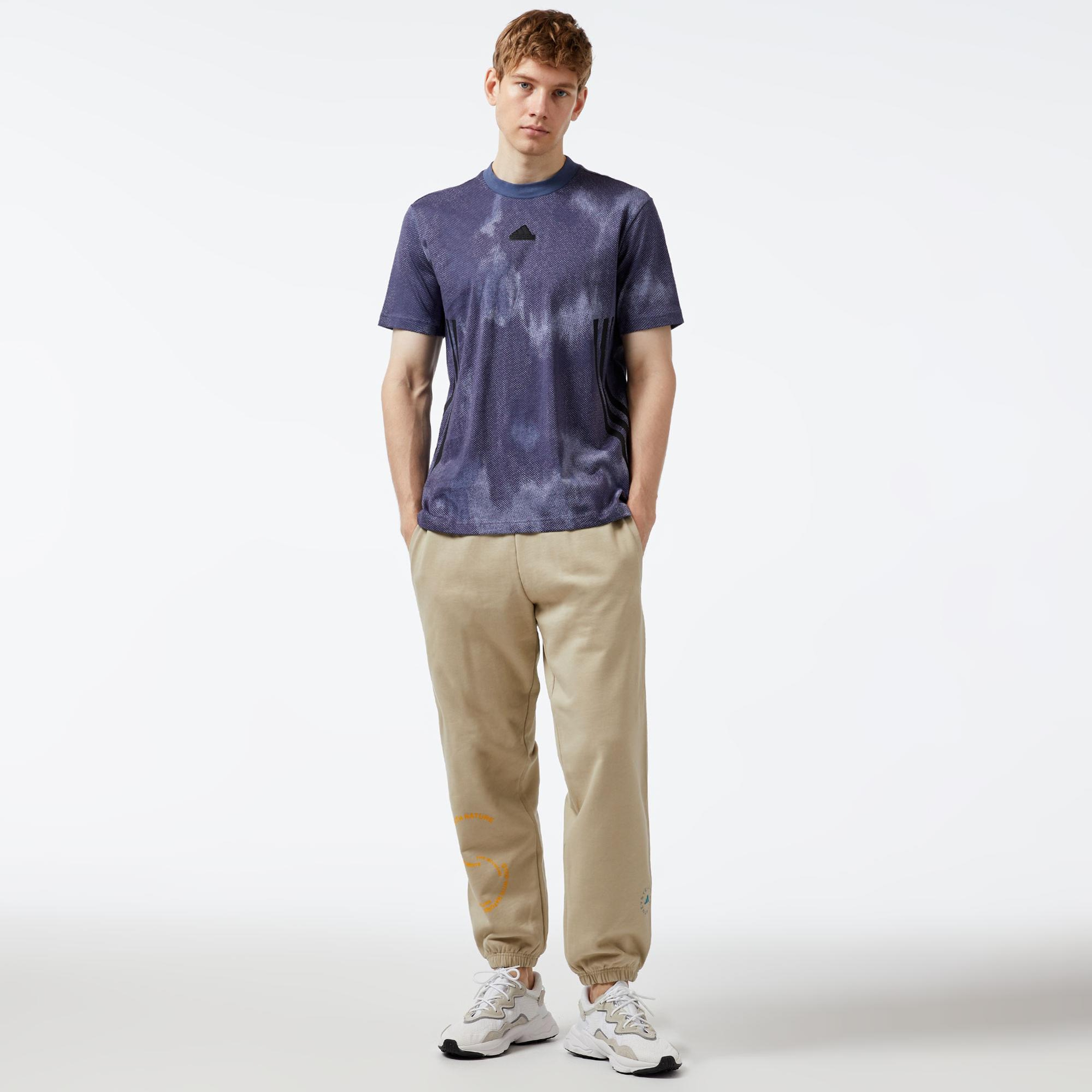 adidas  Fi 3S T Erkek Renkli Günlük T-Shirt