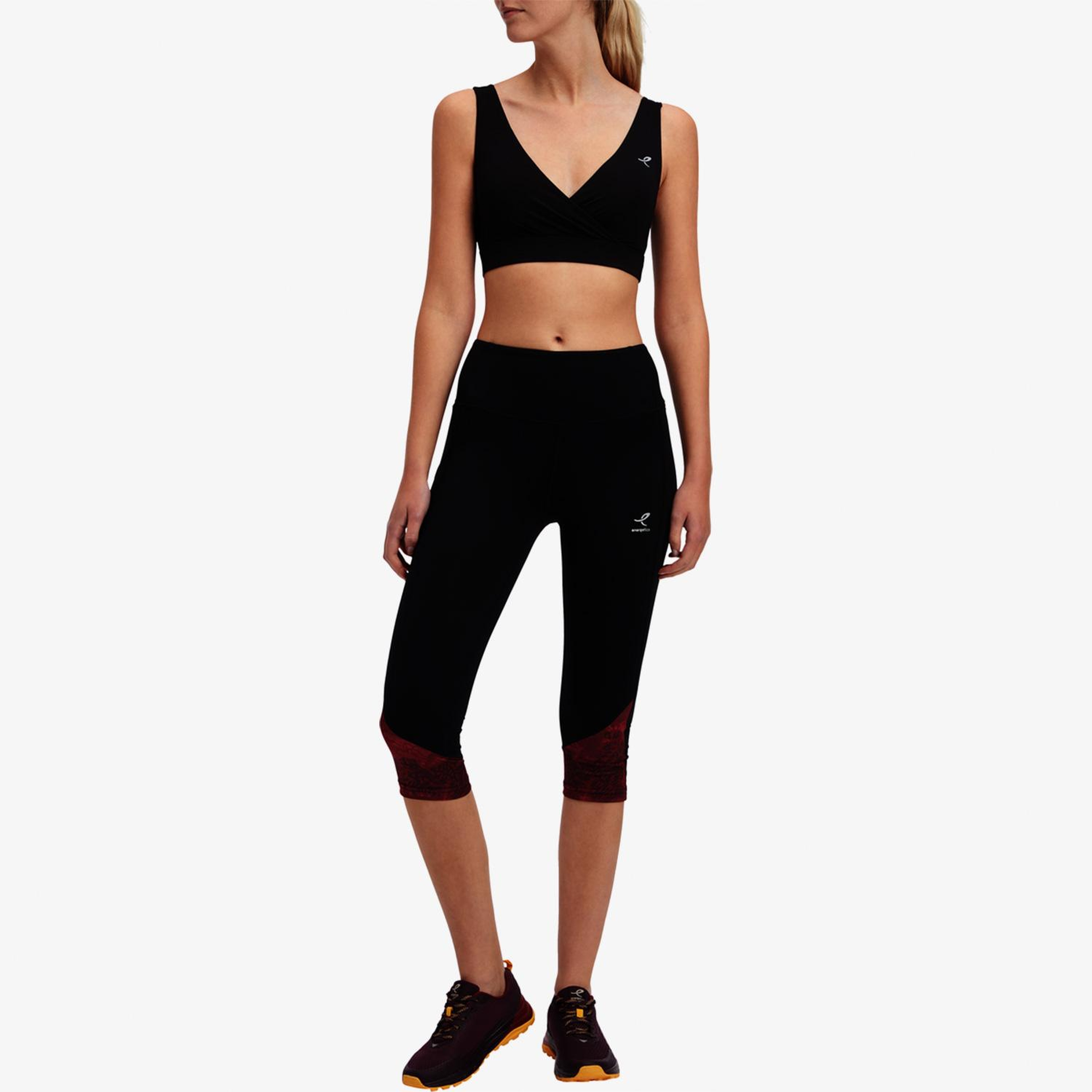 Energetics Kadın Siyah Antrenman Bra