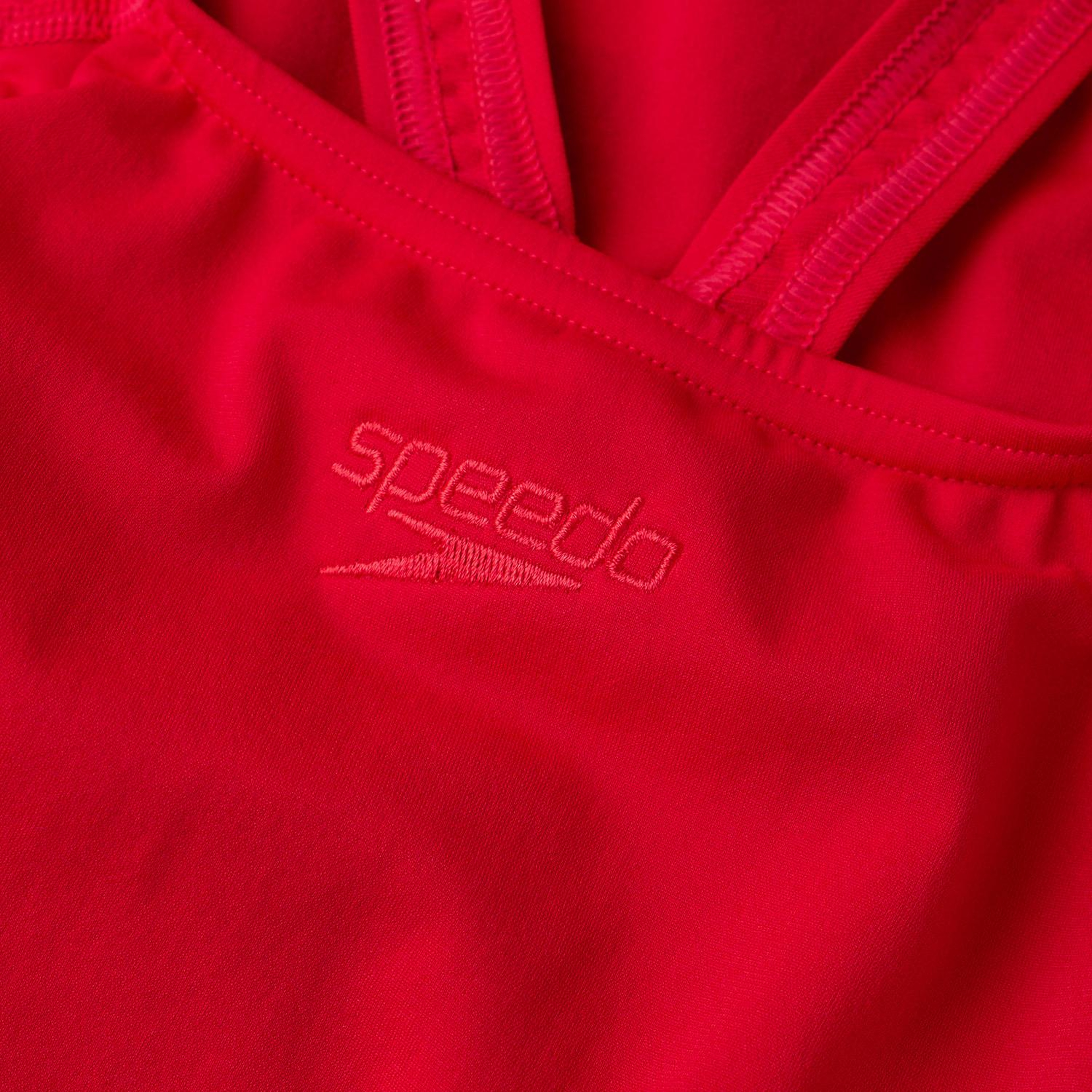 Speedo Eco End Medalist Kadın Kırmızı Mayo