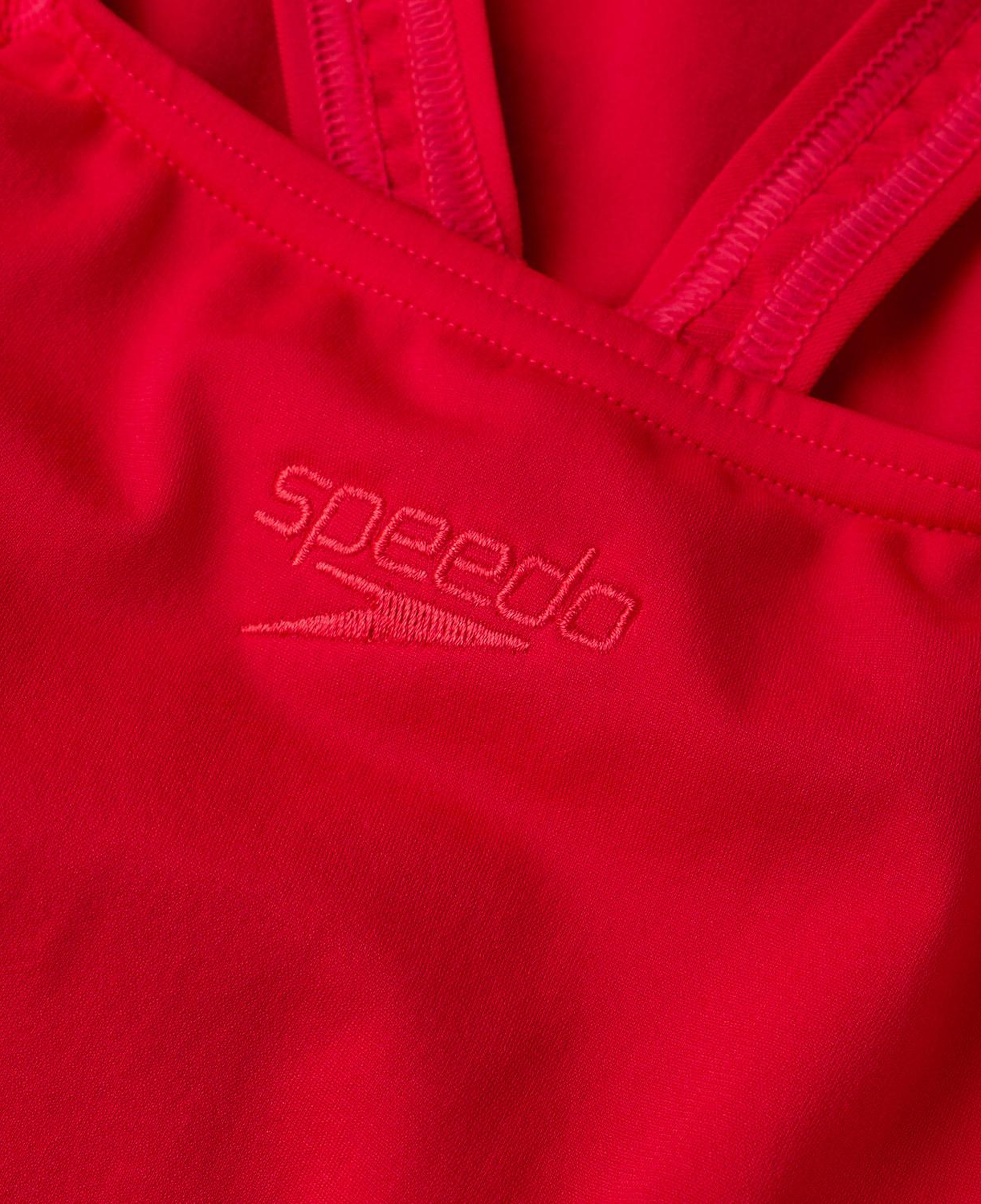 Speedo Eco End Medalist Kadın Kırmızı Mayo