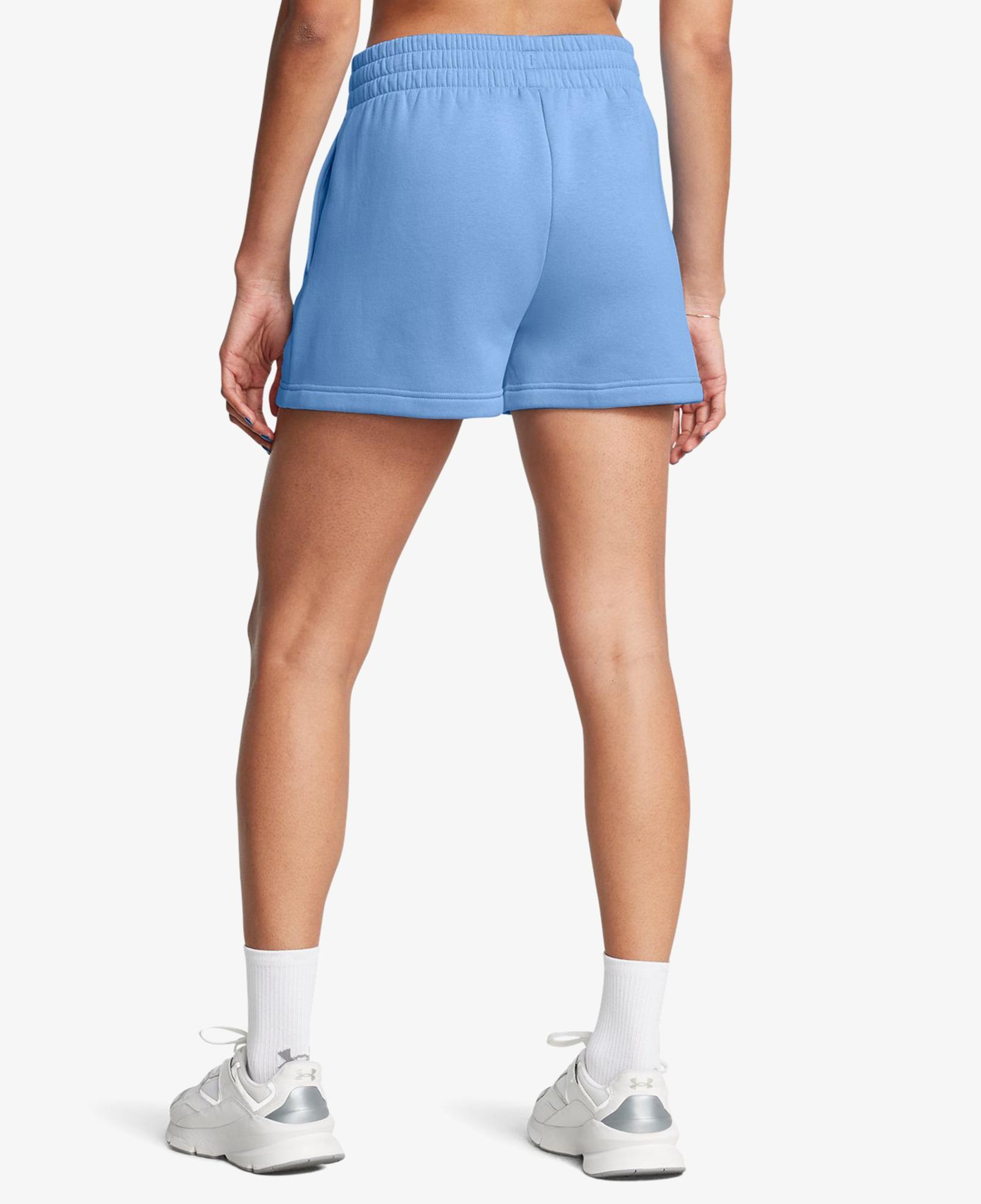 Under Armour Rival Fleece Kadın Mavi Günlük Şort