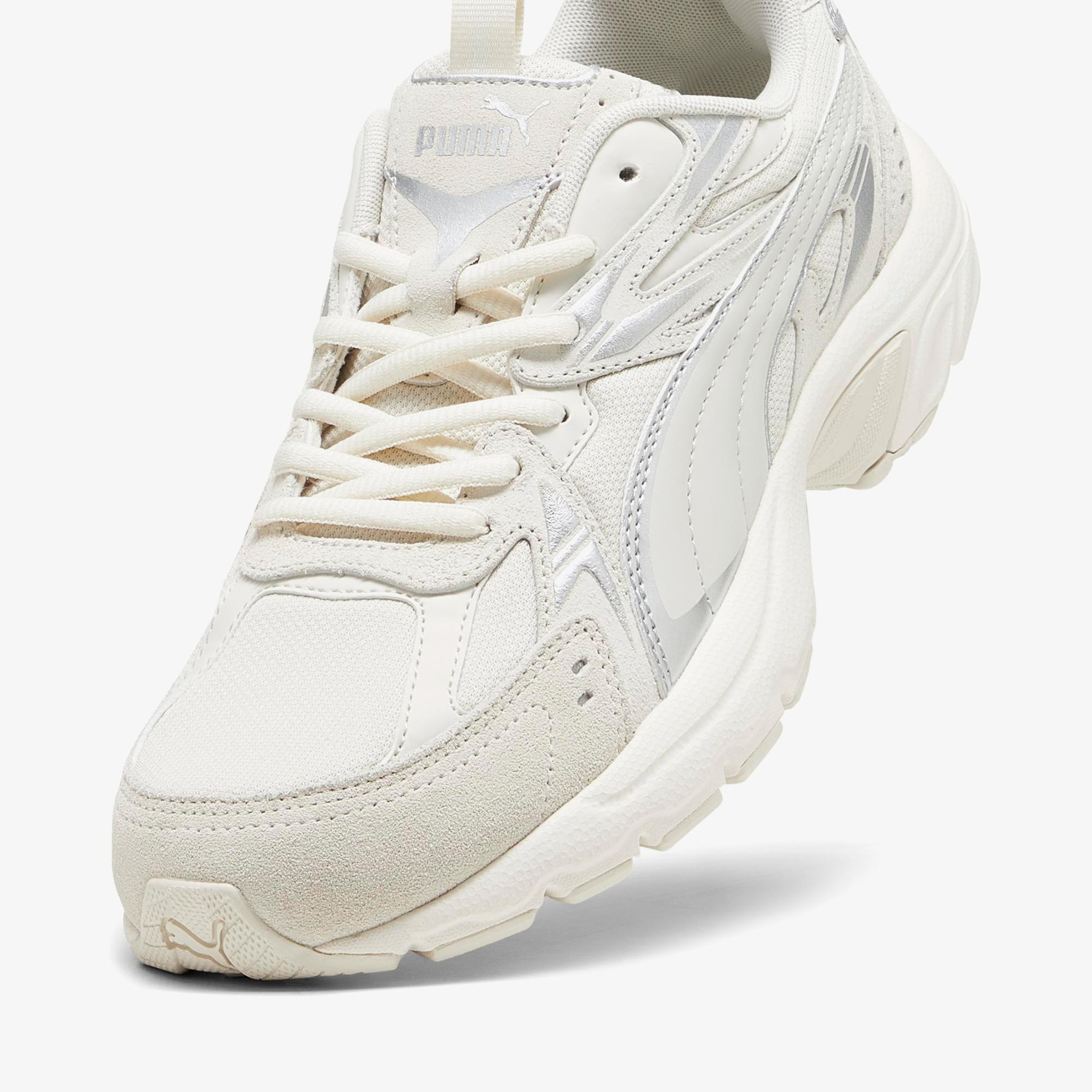 Puma Milenio Tech Suede Unisex Beyaz Günlük Spor Ayakkabı