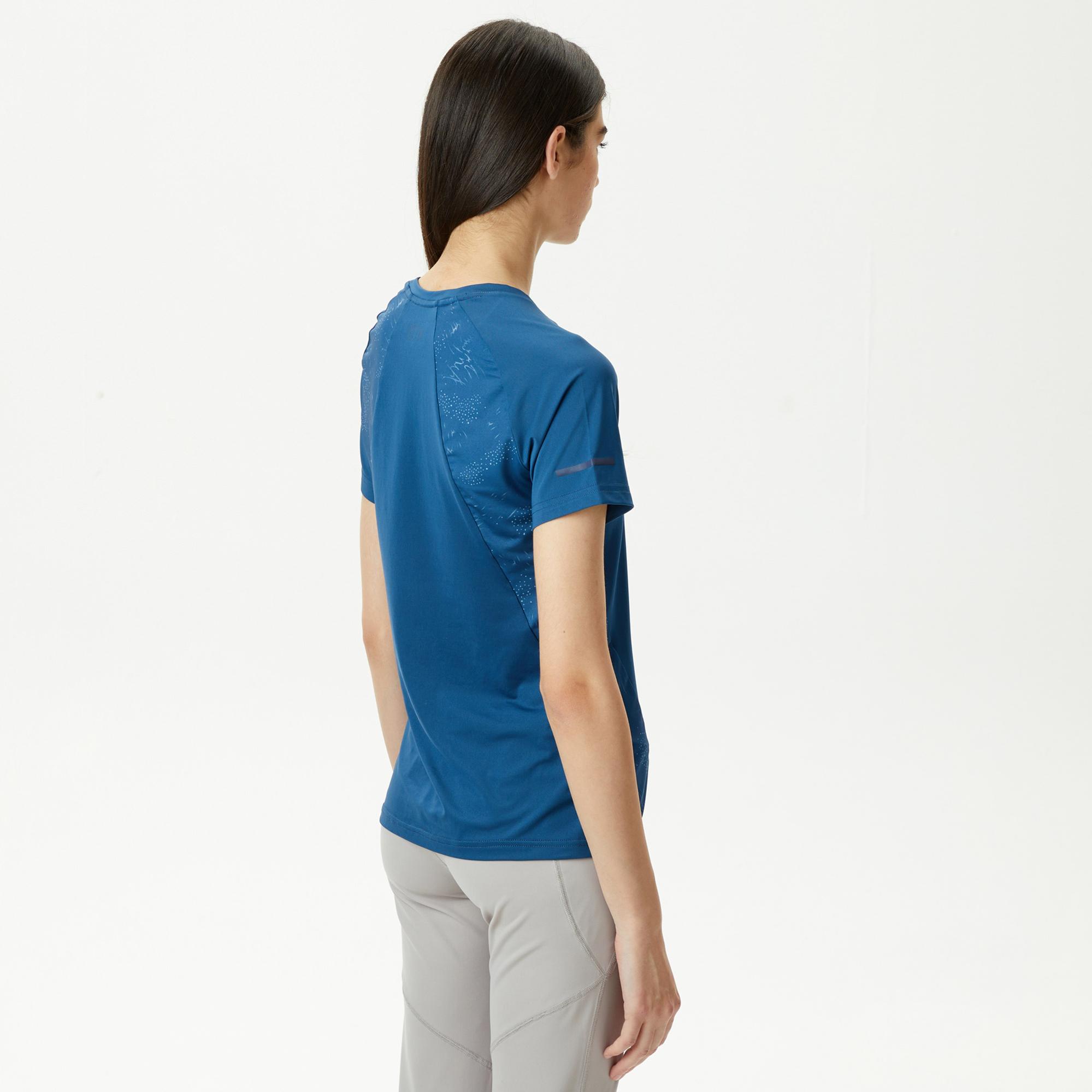 Energetics Kadın Mavi Antrenman T-shirt