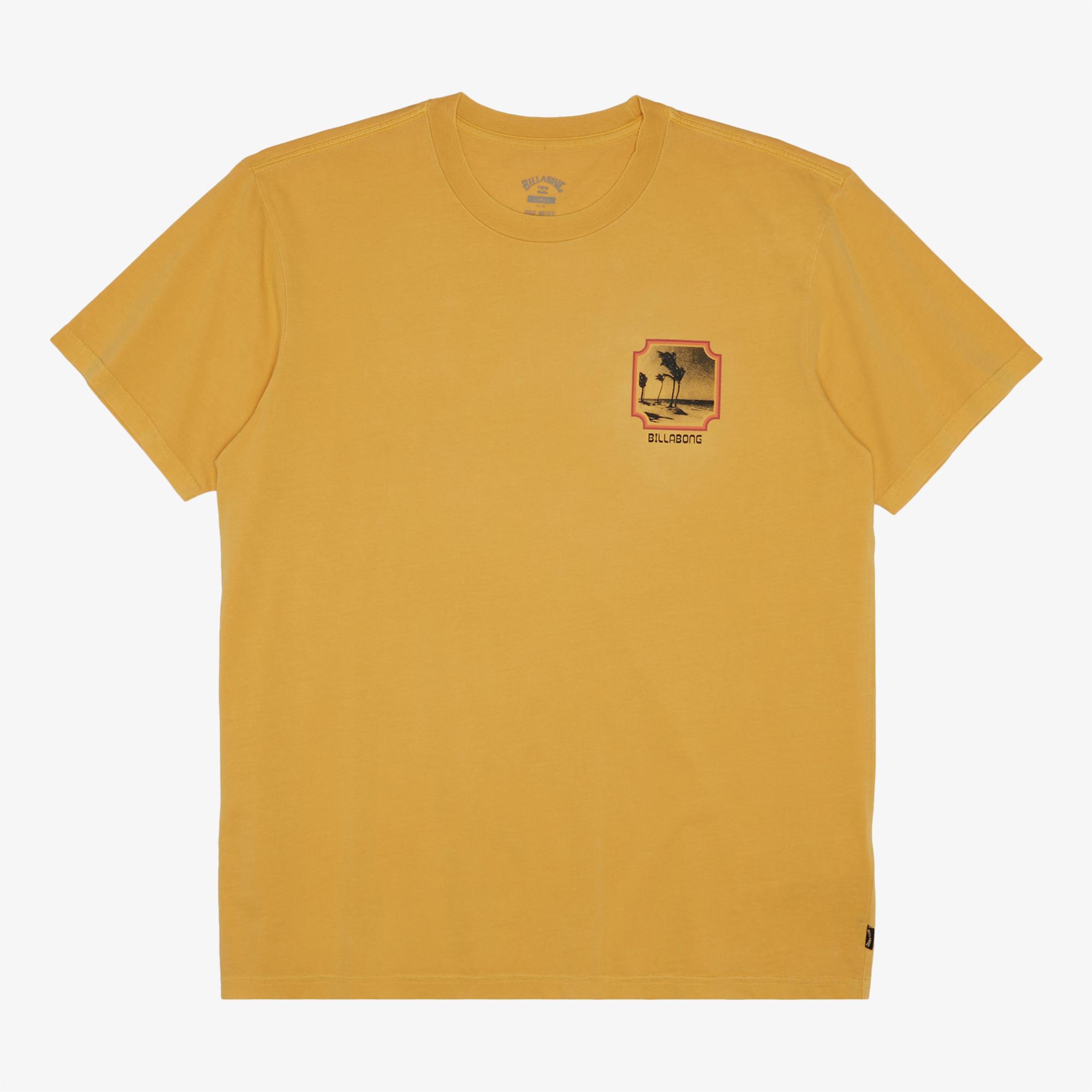 Billabong Reflections Erkek Sarı Günlük T-Shirt