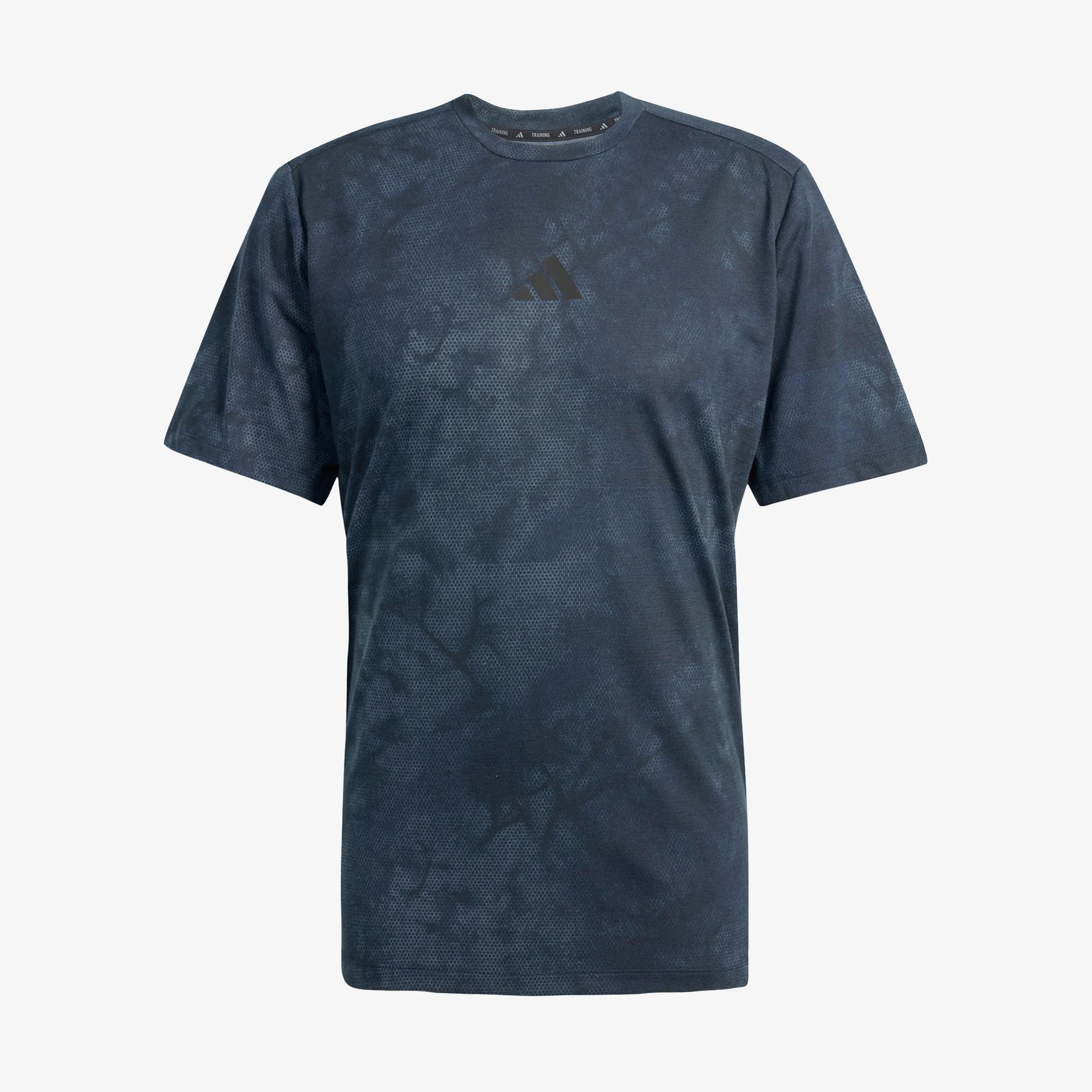 adidas Power Graphic Erkek Mavi Antrenman T-Shirt