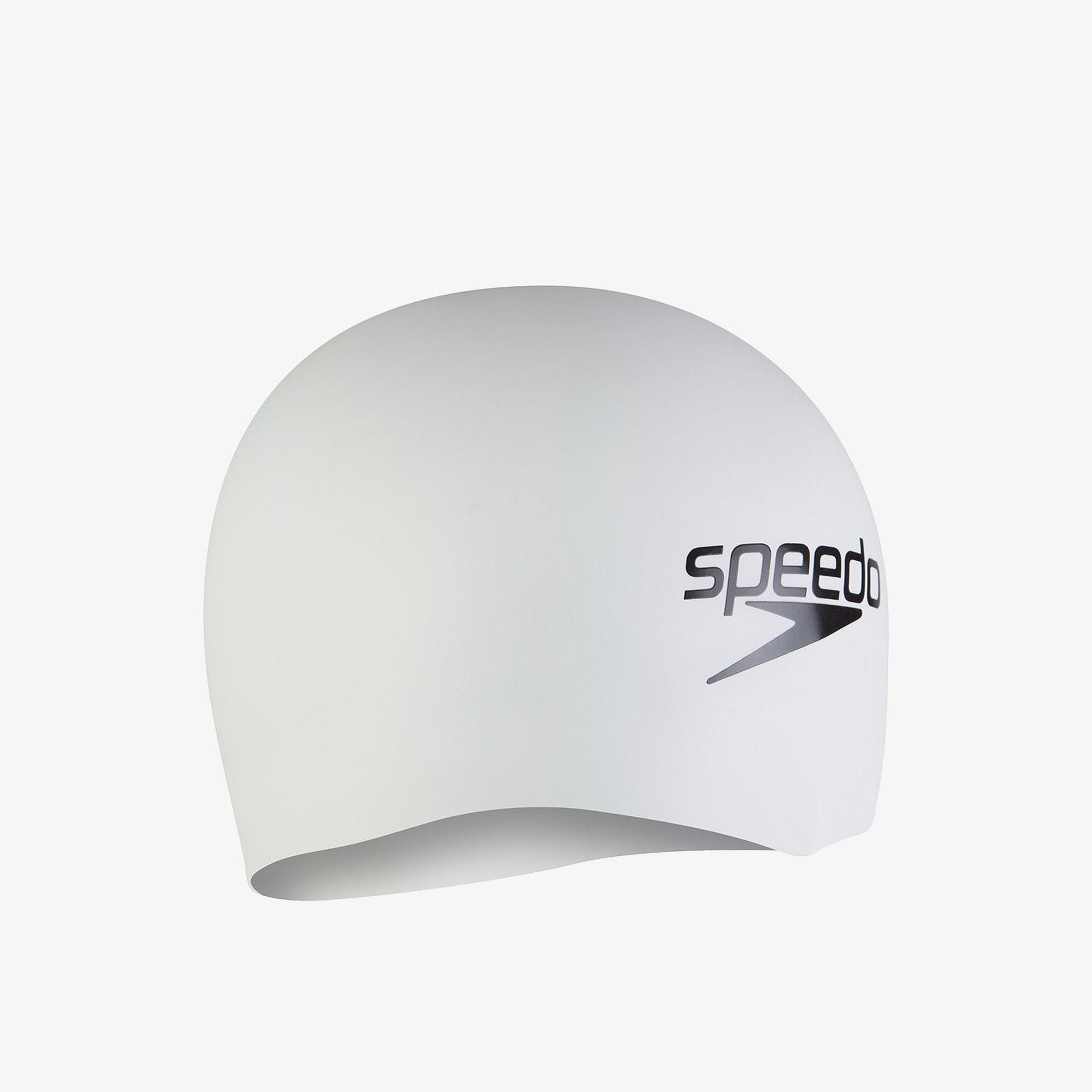 Speedo Fastskin Hiro Cap Unisex Beyaz Yüzücü Bone