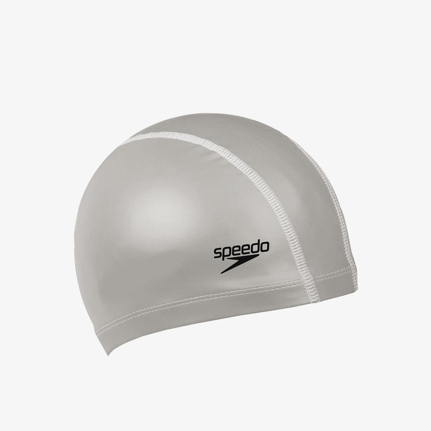 Speedo Pace Unisex Gri Yüzücü Bonesi