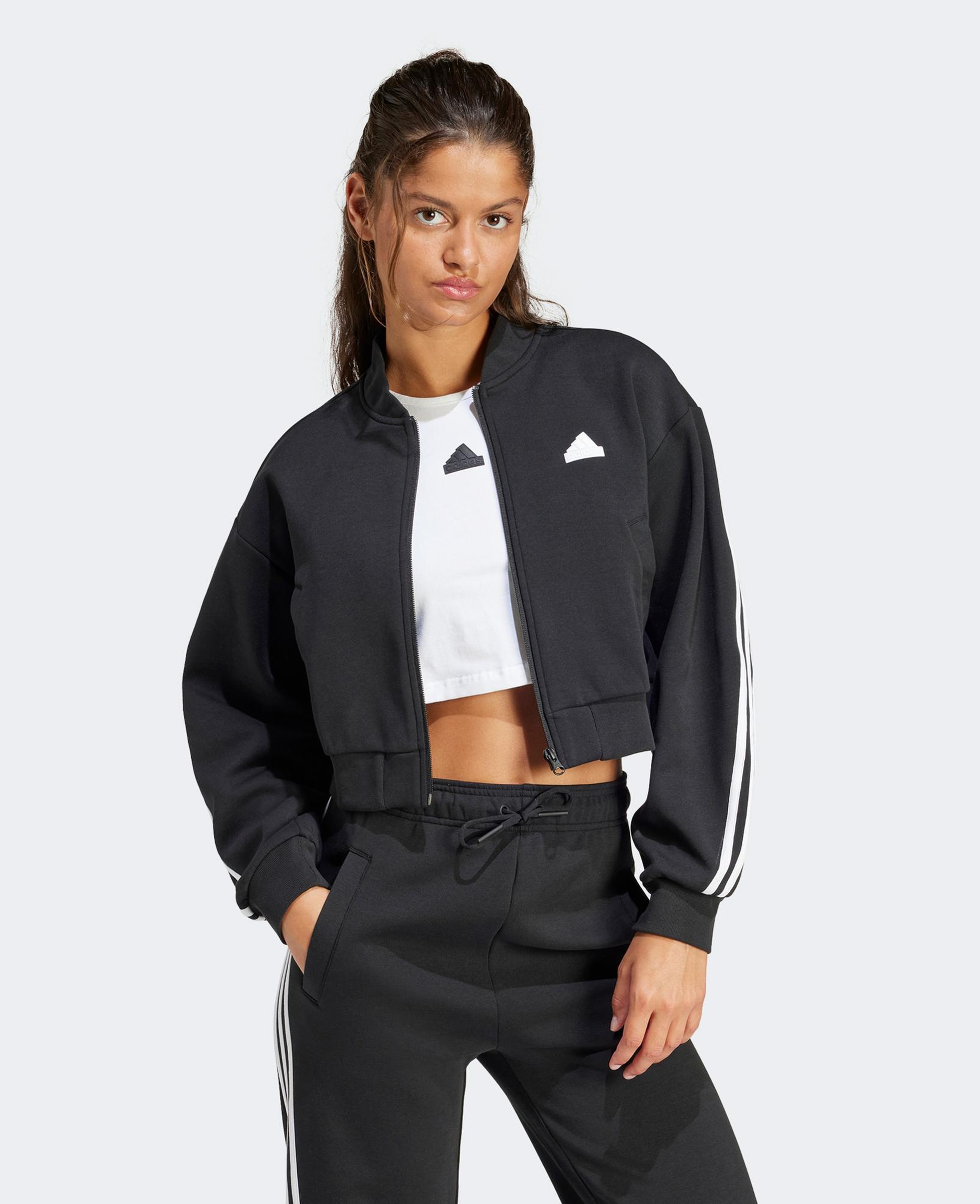 adidas Fi 3S Bomber Kadın Siyah Günlük Ceket