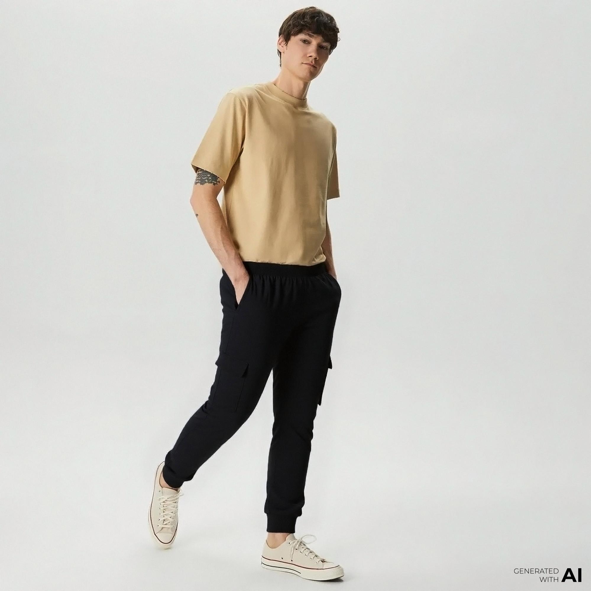 Energetics Kool Erkek Siyah Günlük Eşofman Altı