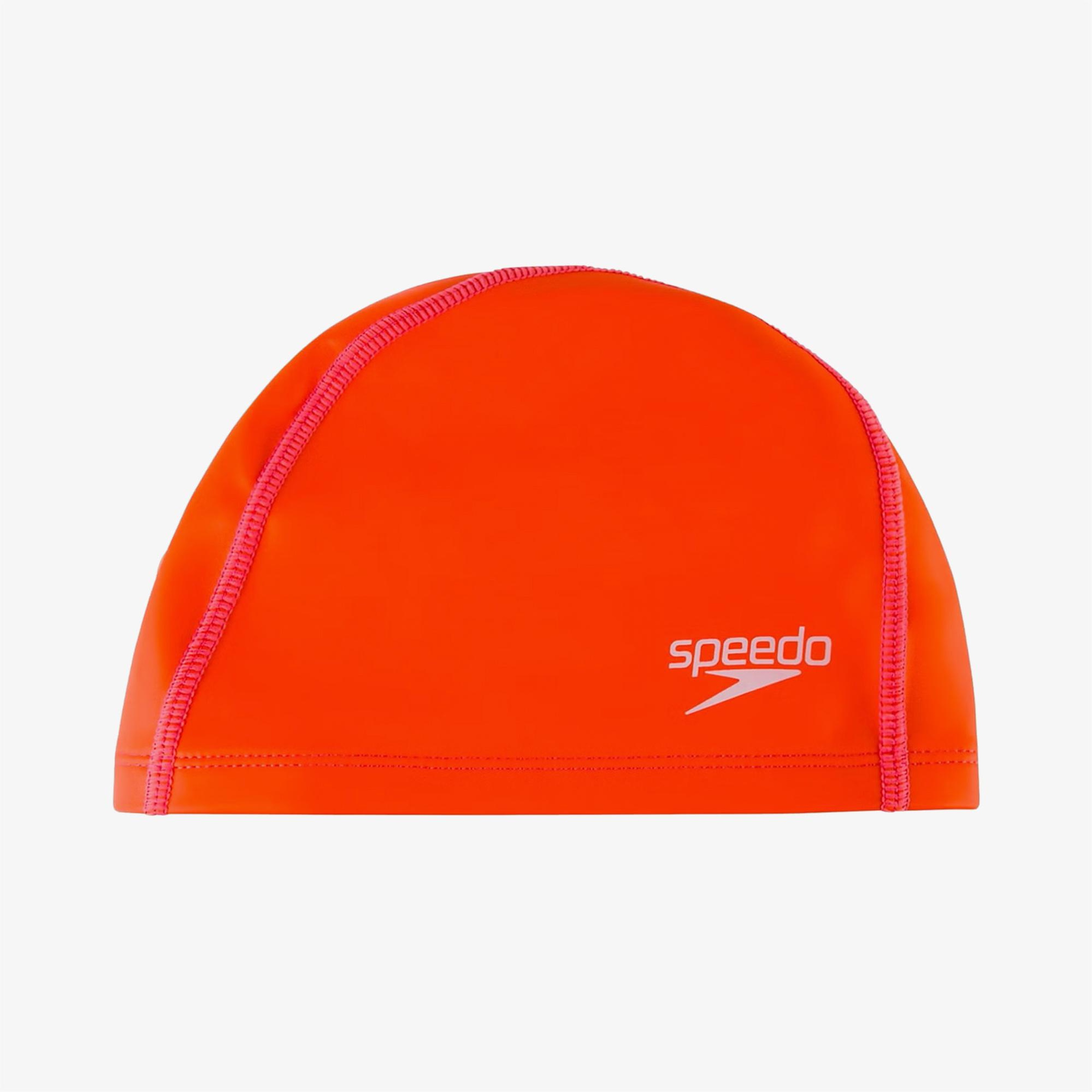 Speedo Pace Çocuk Turuncu Yüzücü Bonesi