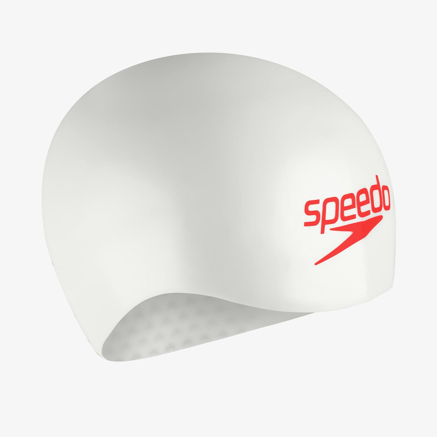 Speedo Fastskin Unisex Beyaz Yüzücü Bonesi