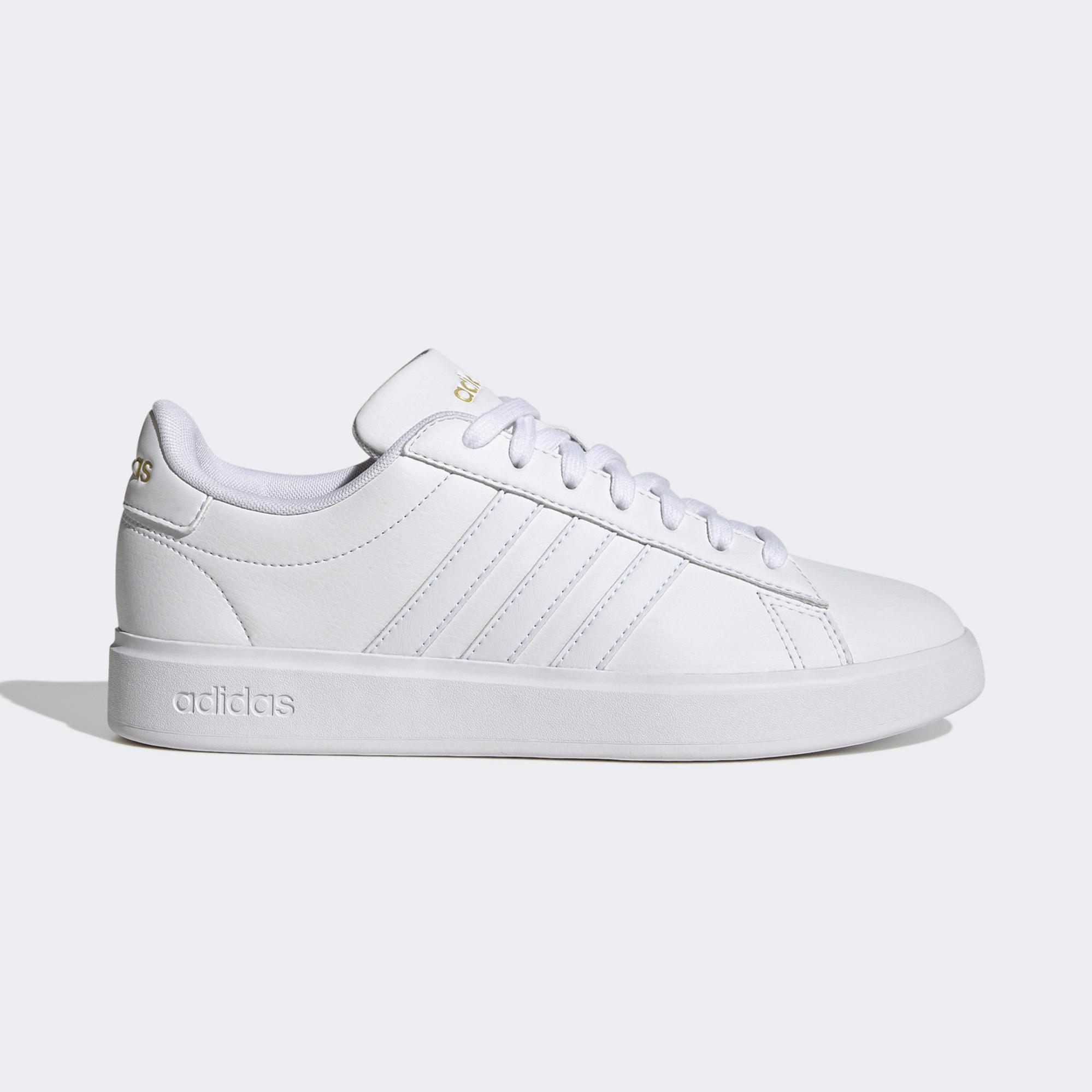 adidas Grand Court Cloudfoam Lifestyle Comfort Kadın Beyaz Spor Ayakkabı