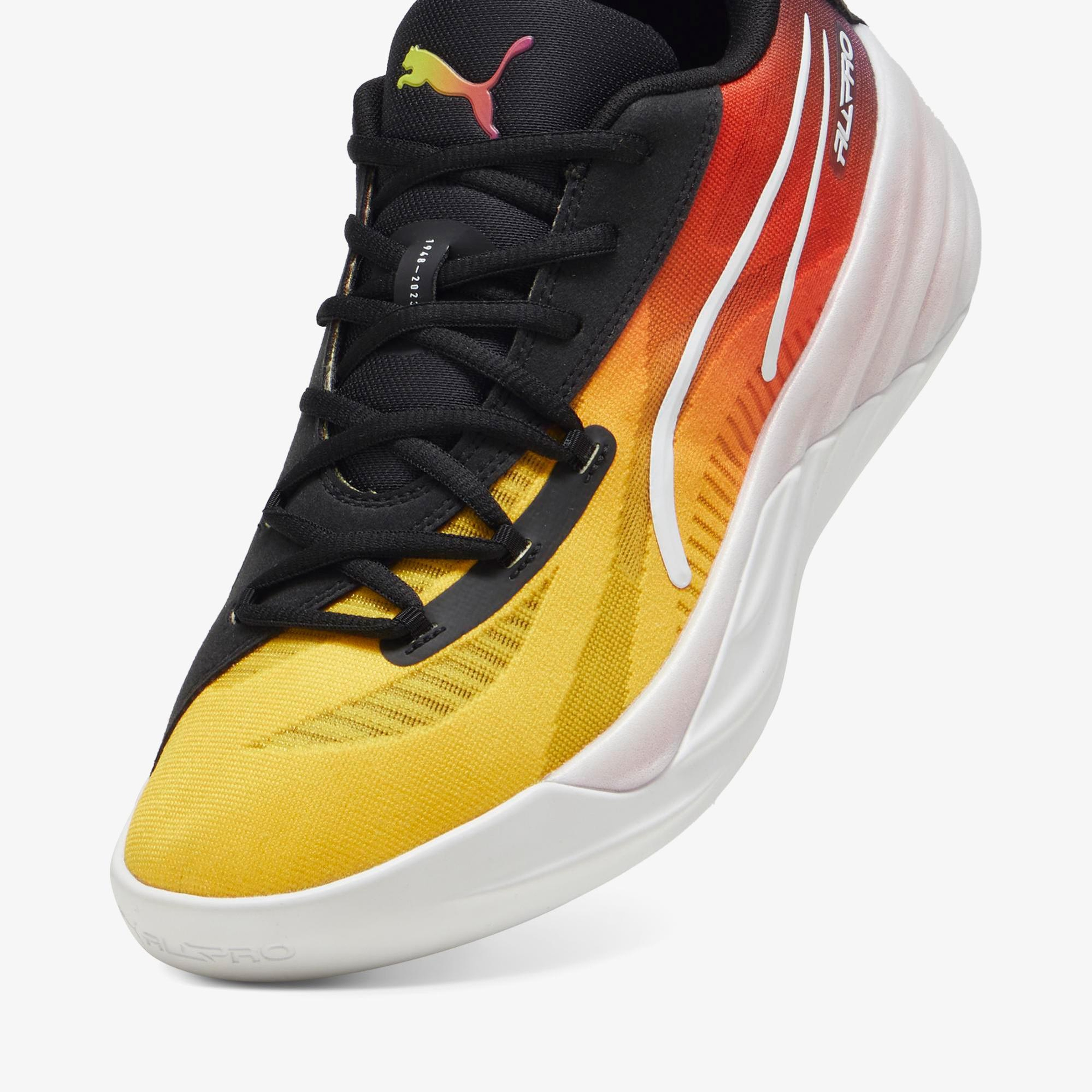 Puma All-Pro Nıtro  Showtime Erkek Sarı Basketbol Ayakkabısı