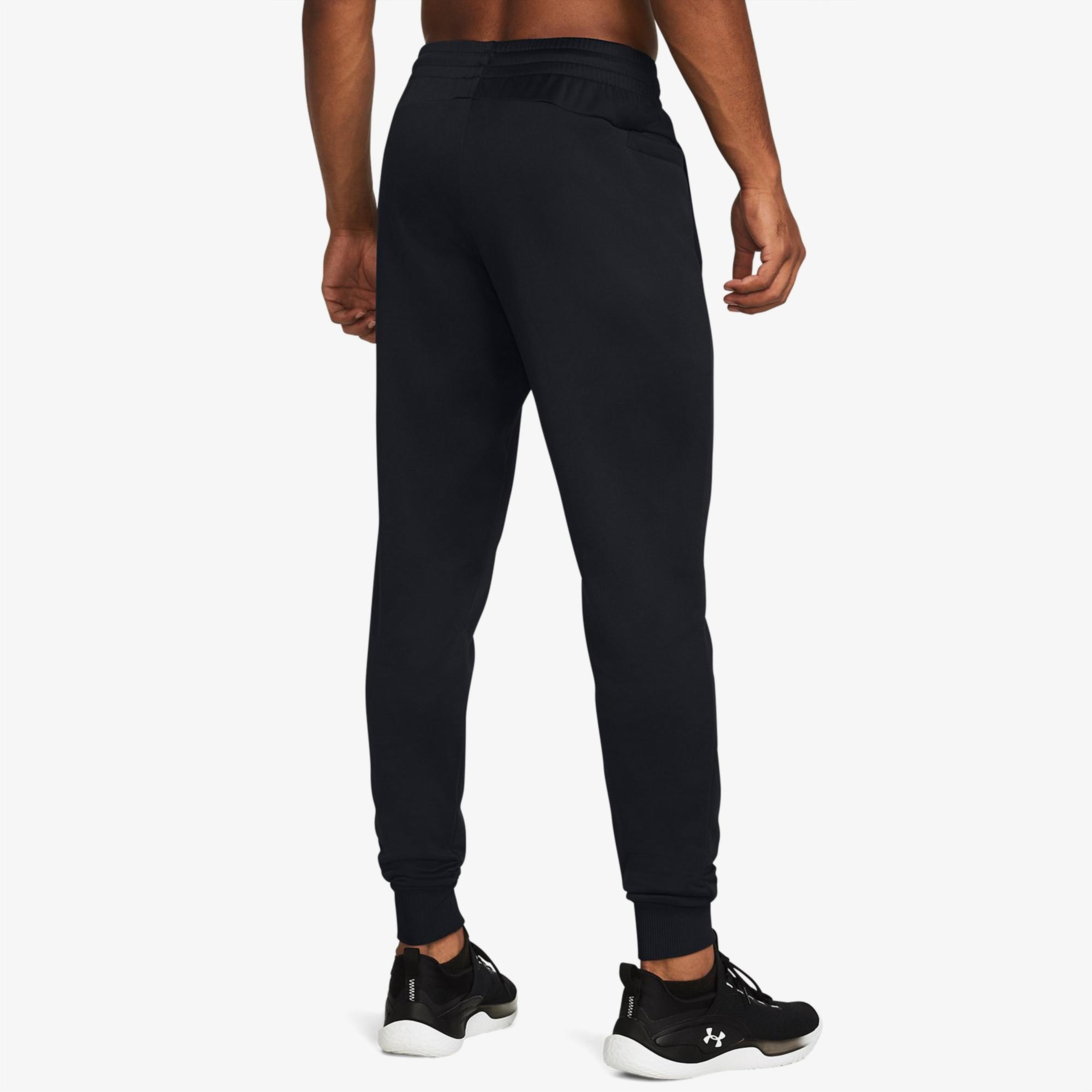 Under Armour Fleece Joggers Erkek Siyah Antrenman Eşofman Altı