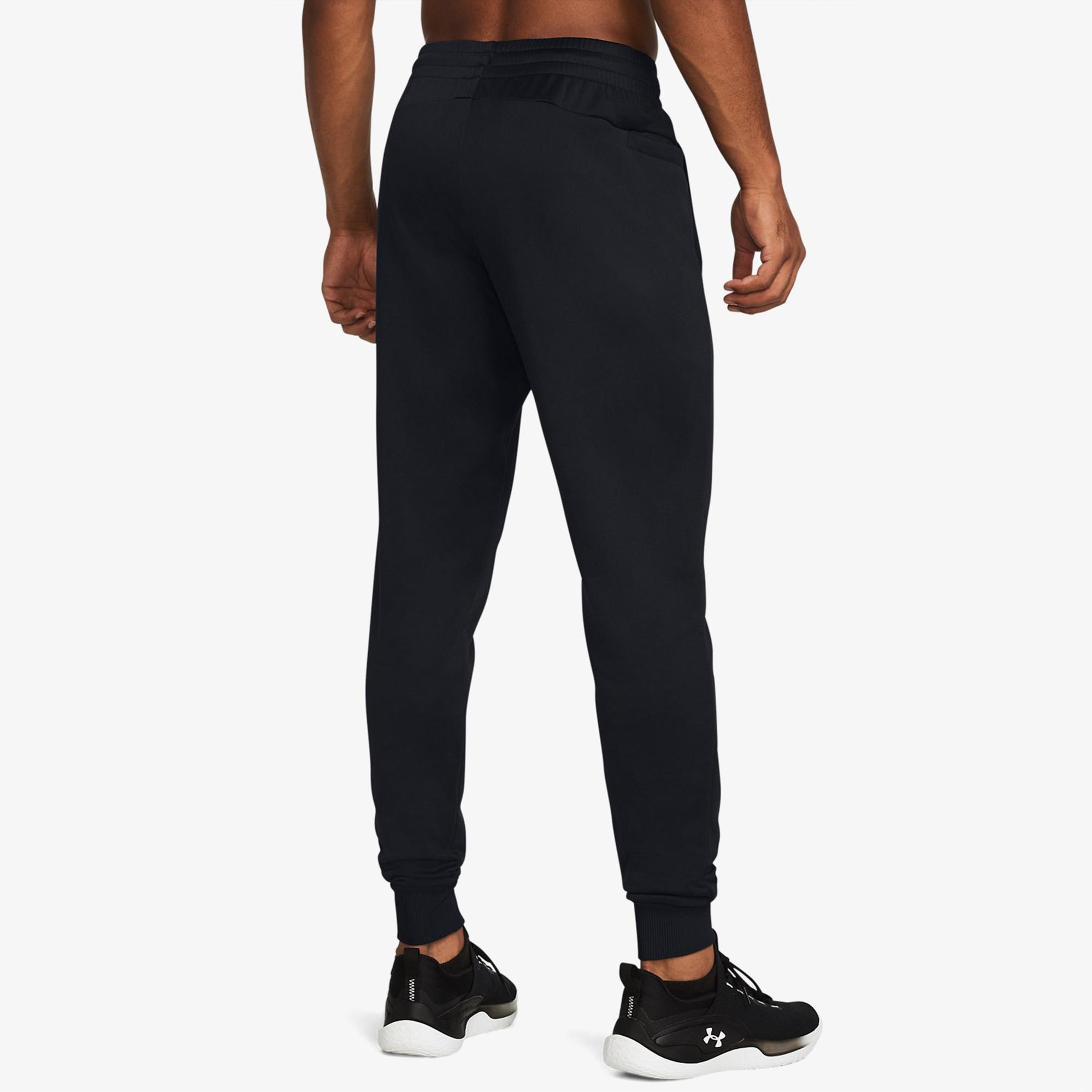 Under Armour Fleece Joggers Erkek Siyah Antrenman Eşofman Altı
