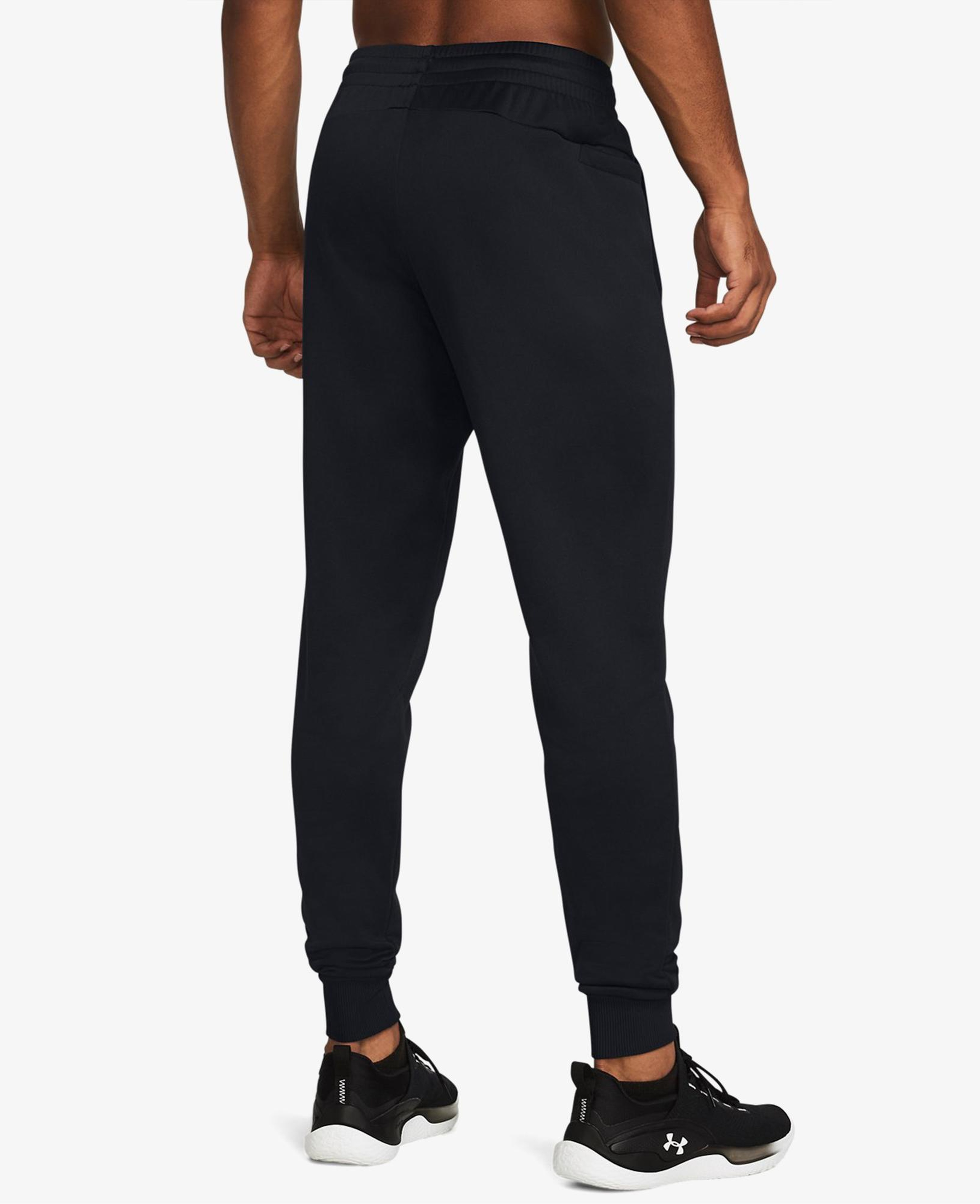 Under Armour Fleece Joggers Erkek Siyah Antrenman Eşofman Altı