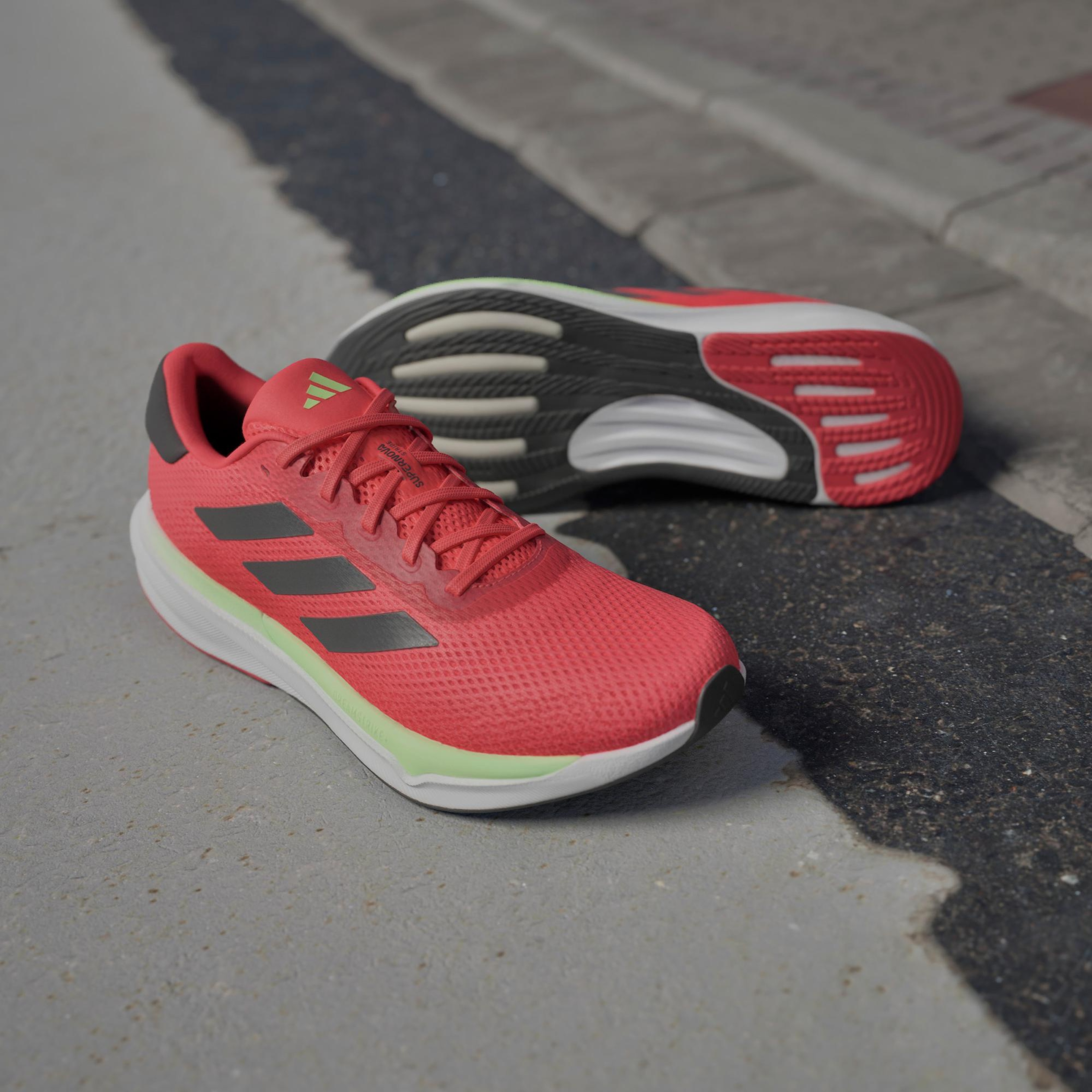 adidas Supernova Stride Erkek Kırmızı Koşu Ayakkabısı