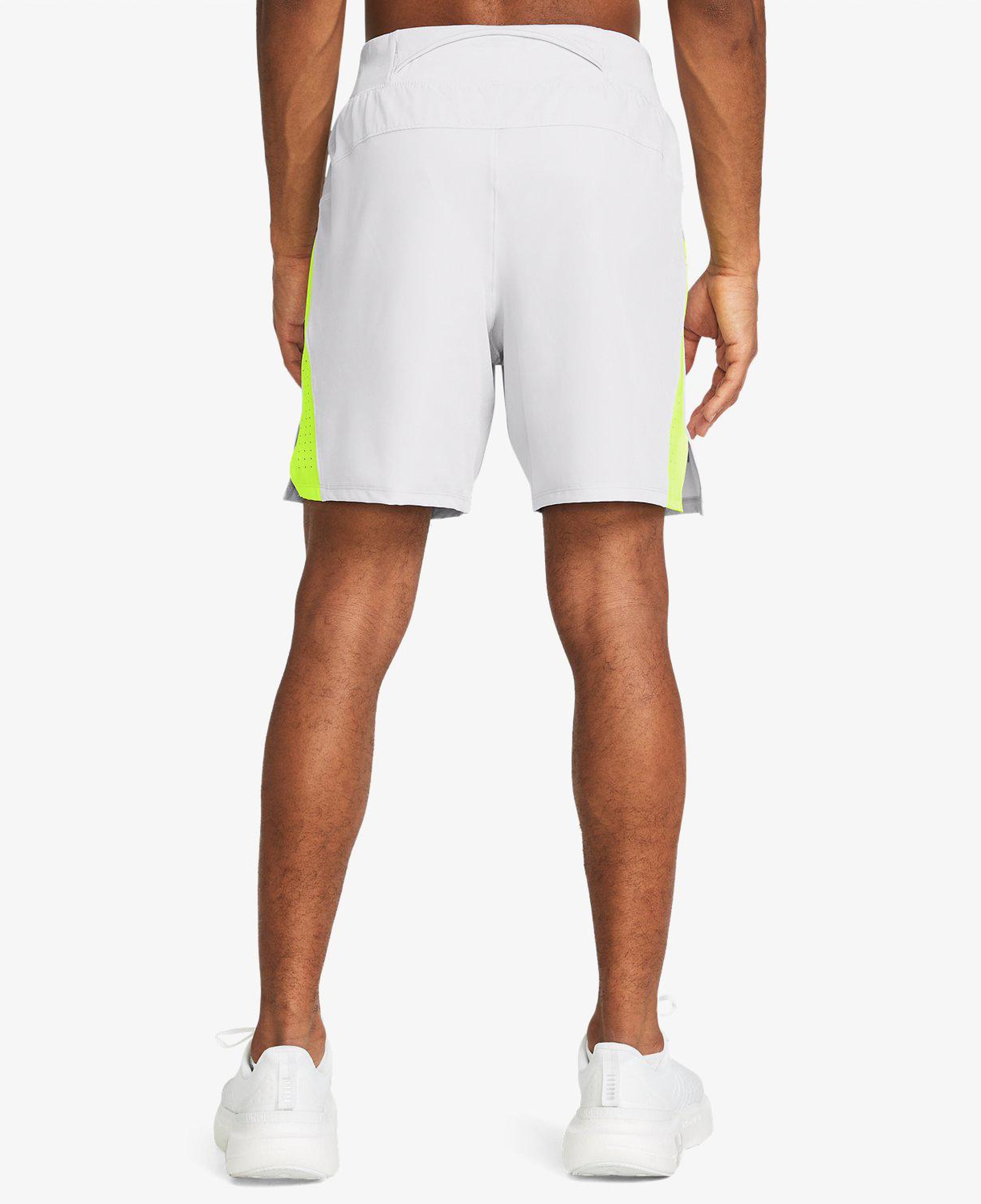 Under Armour Launch Pro Erkek Beyaz Şort