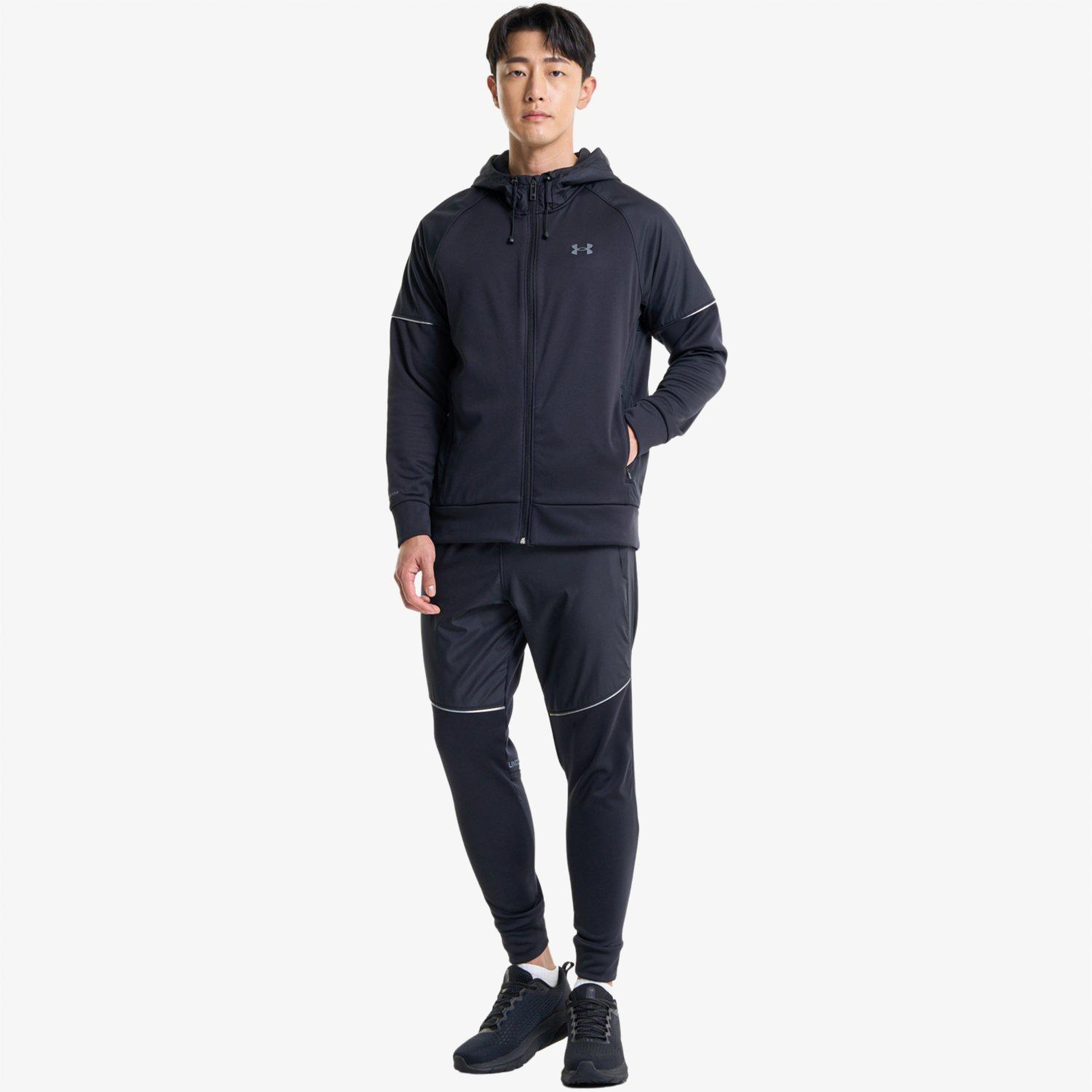 Under Armour Fleece® Storm Erkek Siyah Günlük Ceket