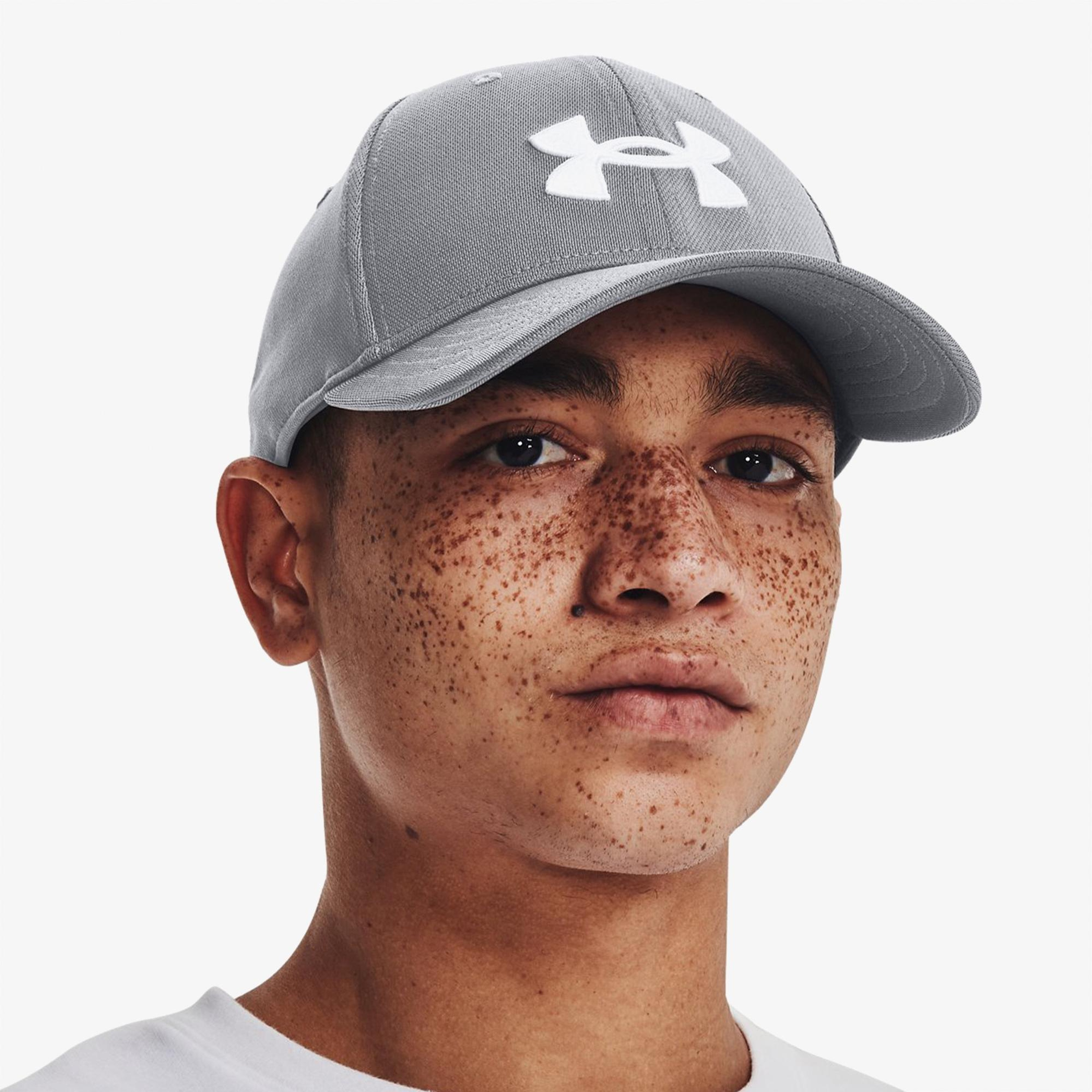 Under Armour Blitzing Erkek Gri Şapka