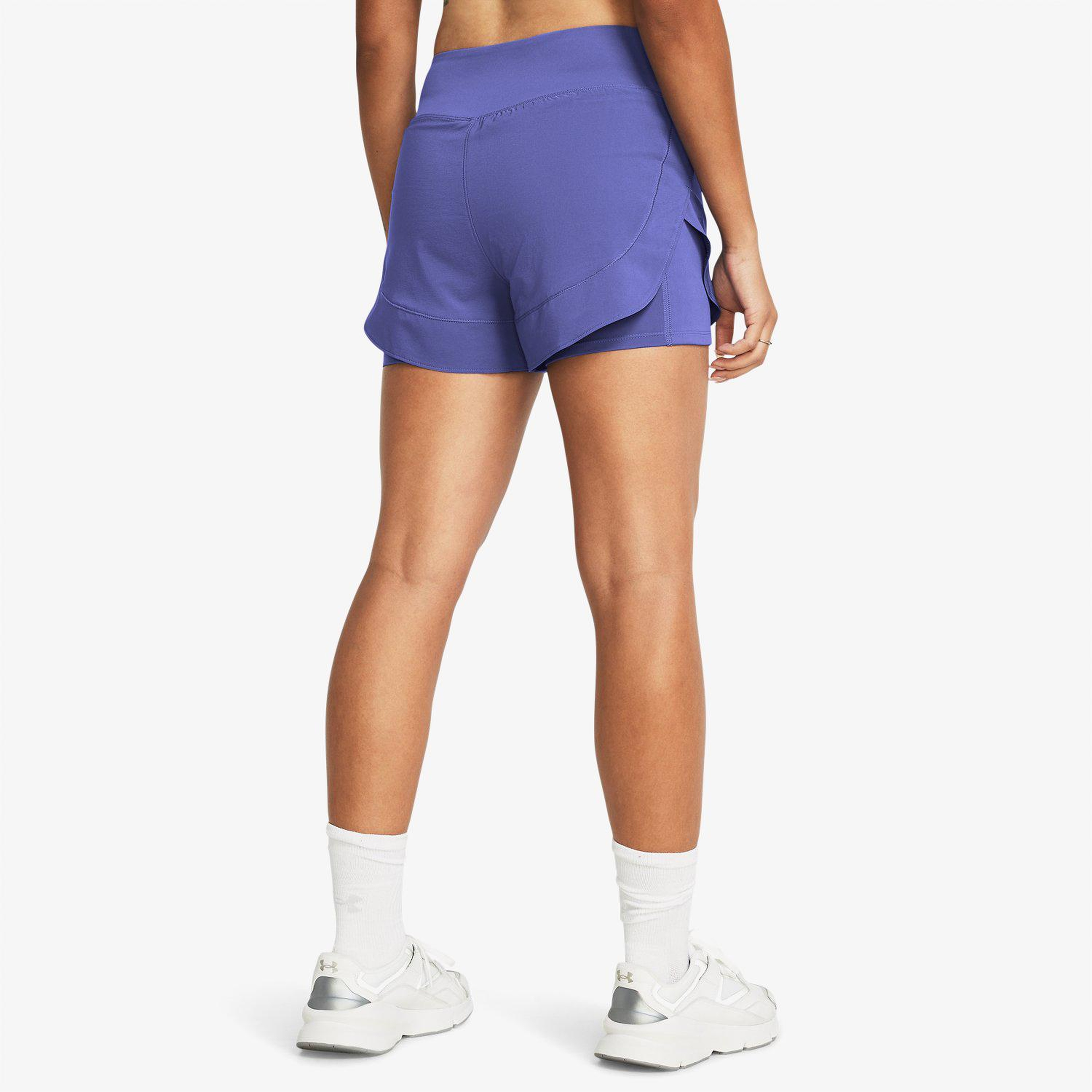 Under Armour Flex Woven 2-in-1 Kadın Mor Şort