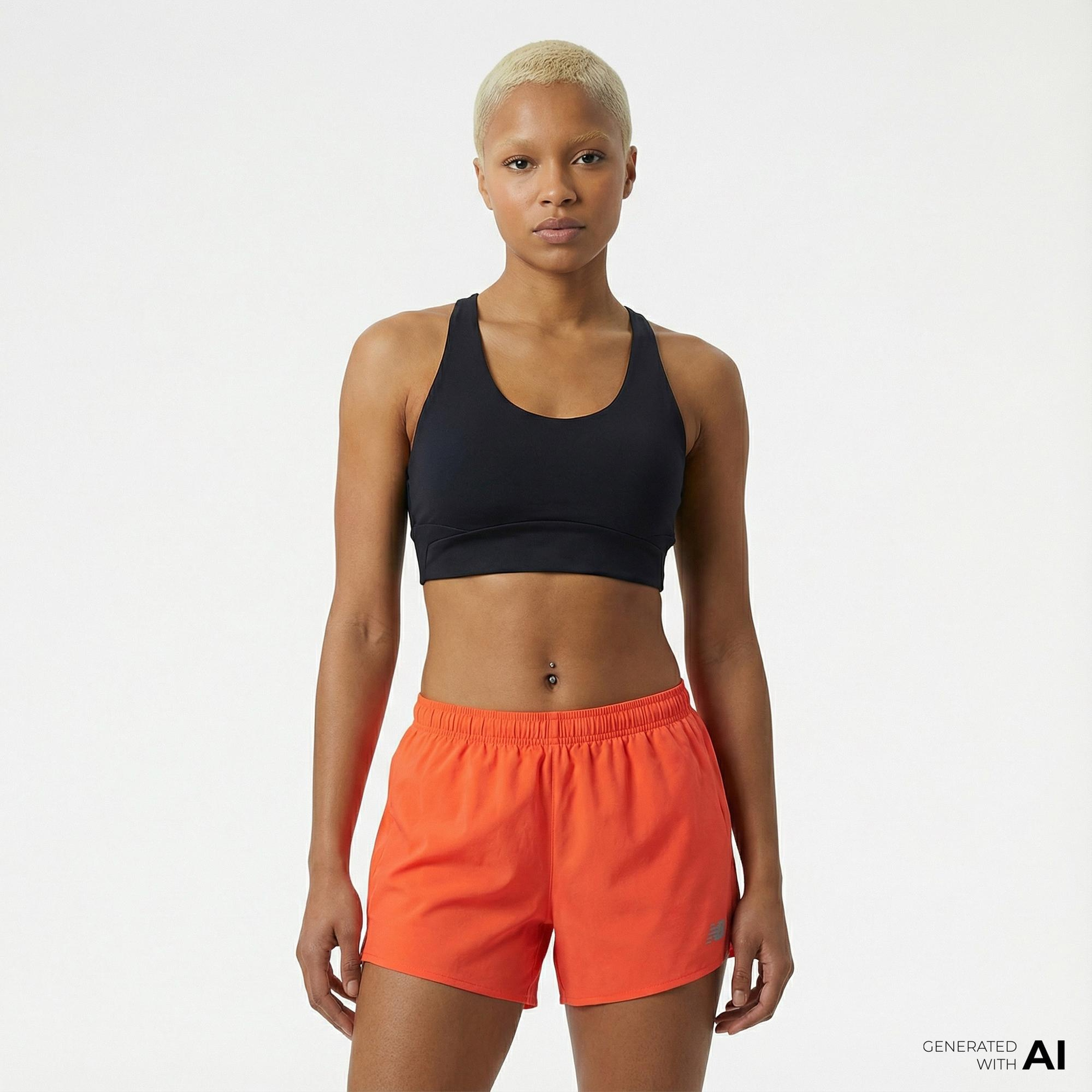 New Balance Sport Essentials 5 Kadın Kırmızı Koşu Şortu