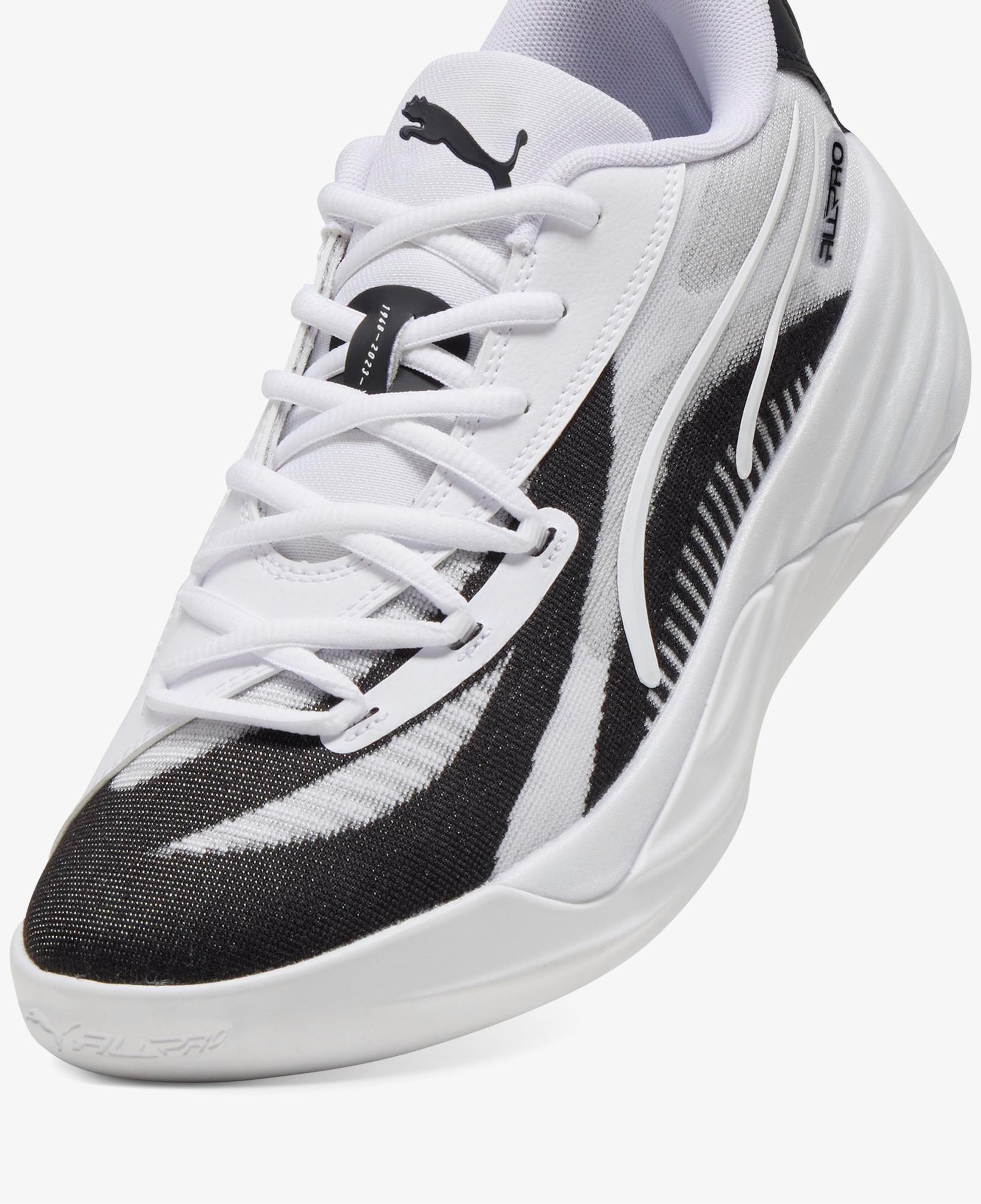 Puma All-Pro Nitro Team Unisex Beyaz Basketbol Ayakkabısı