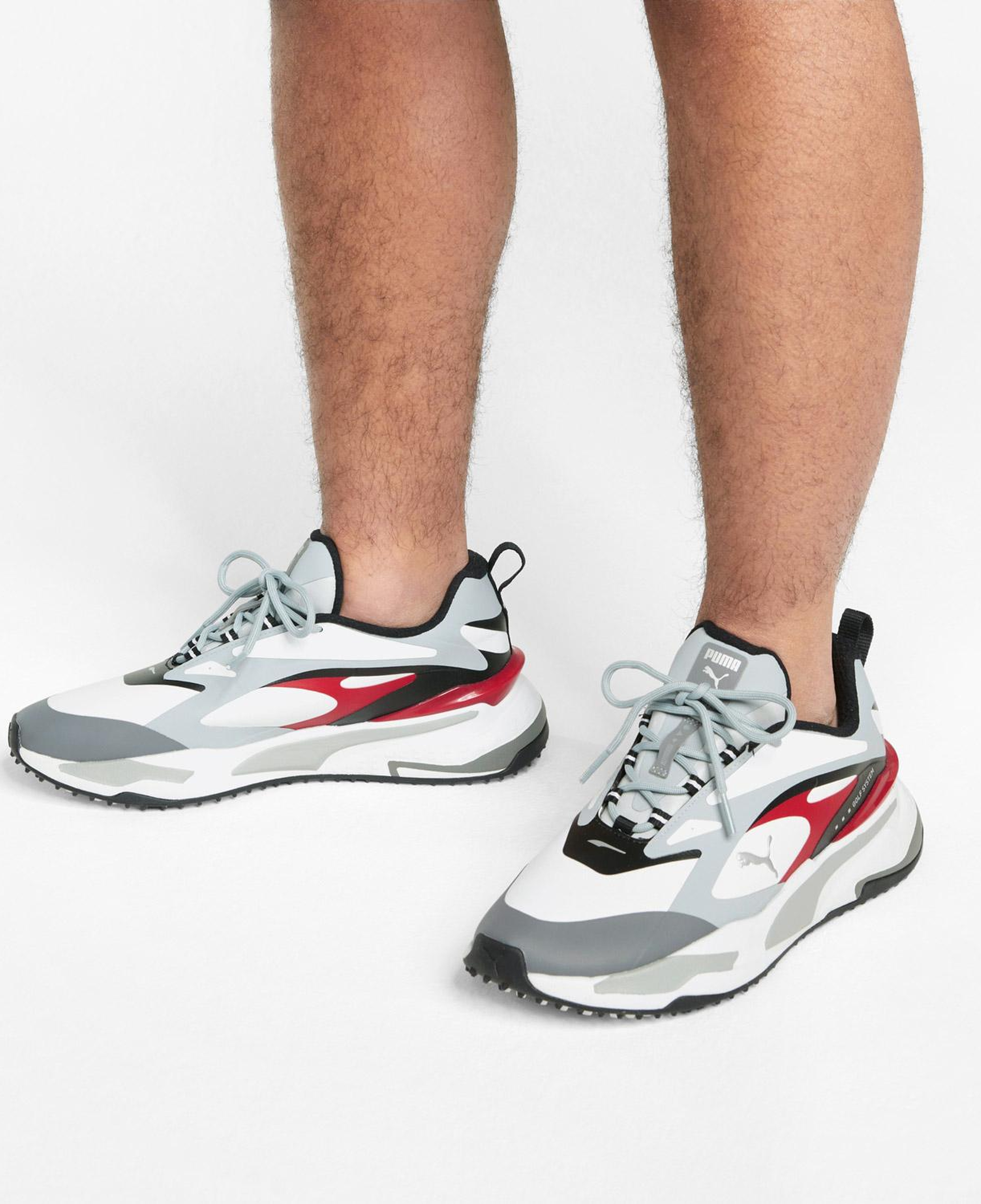 Puma Gs Fast Erkek Gri Golf Ayakkabısı