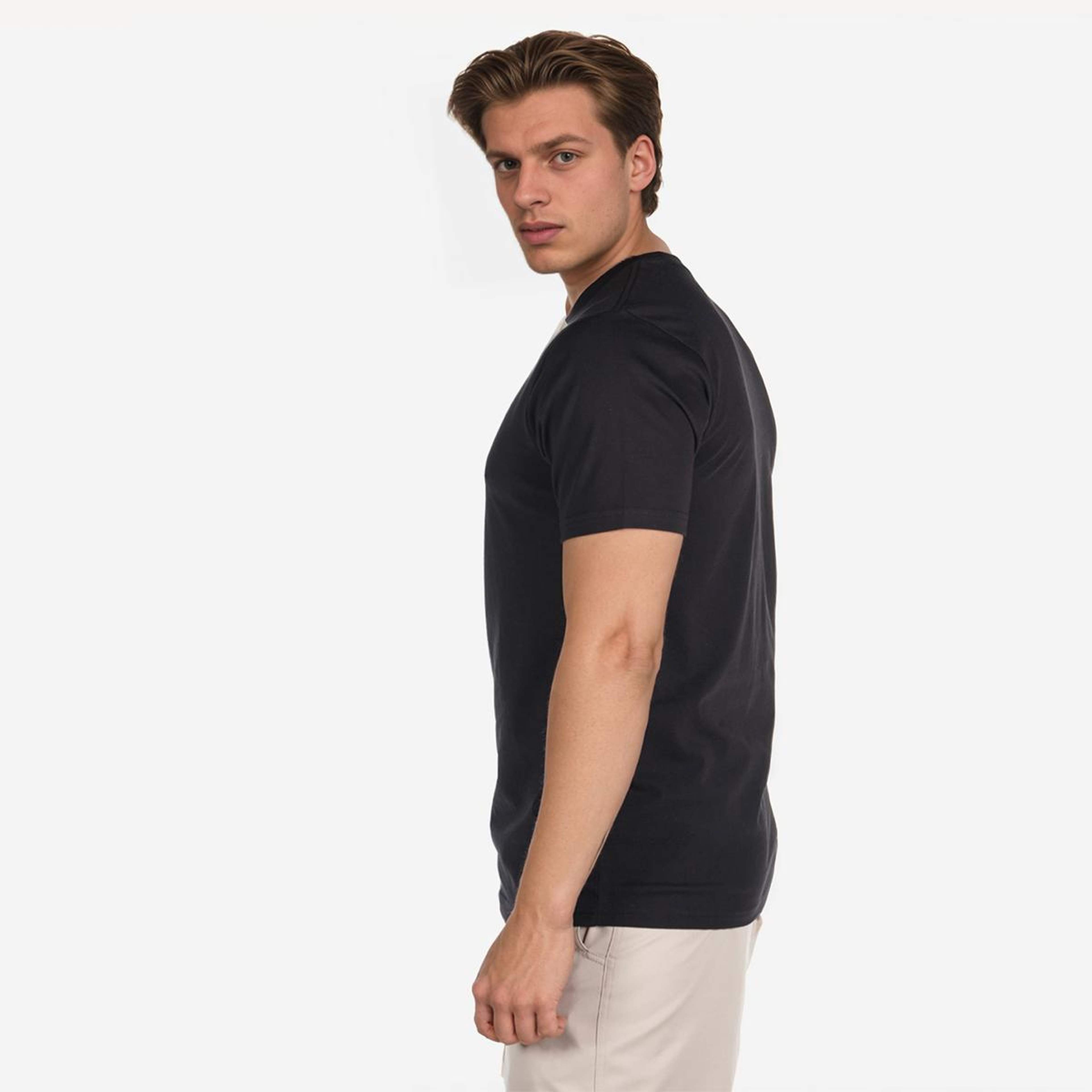 Columbia Bar Split Graphic Erkek Siyah Günlük T-Shirt