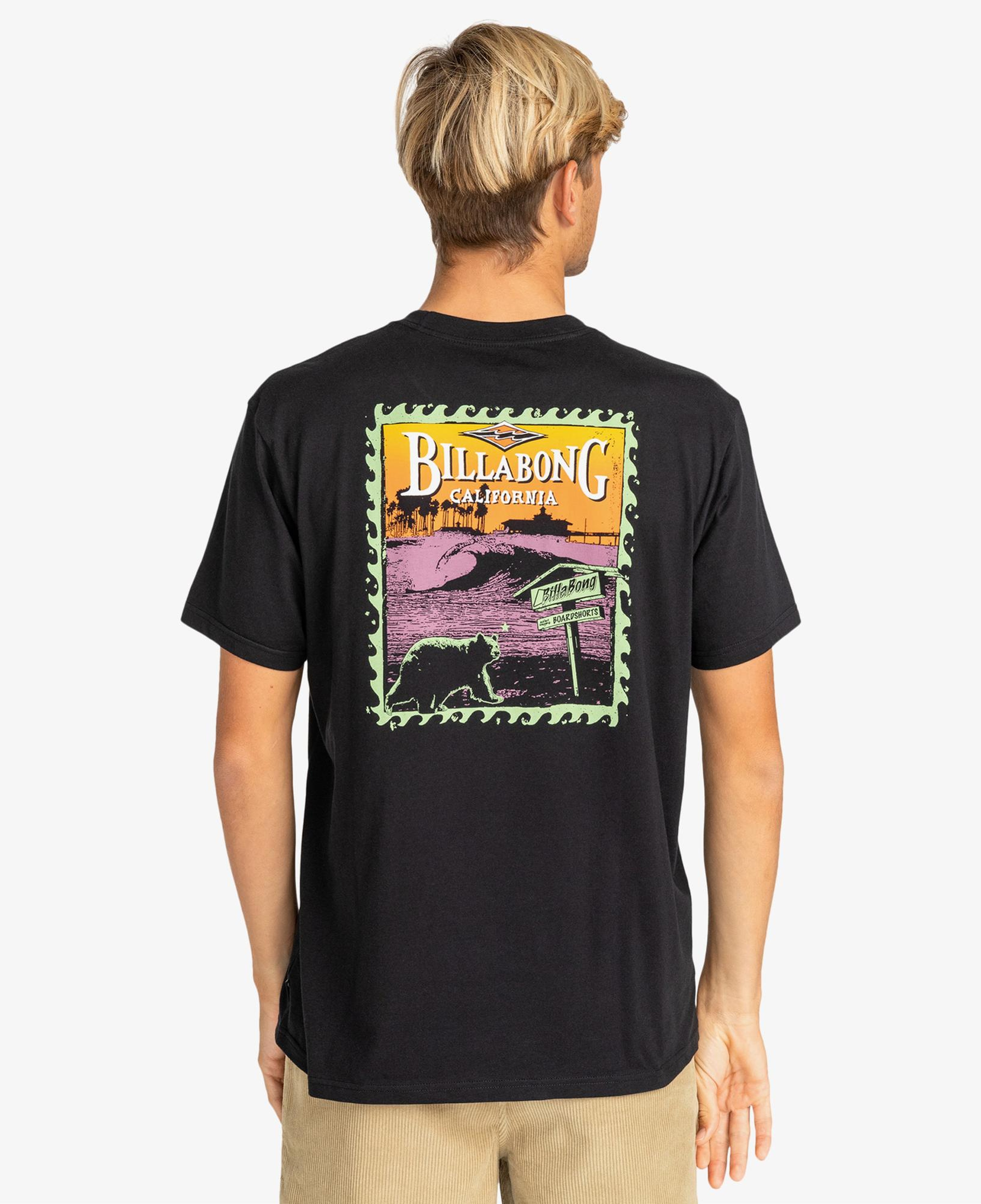 Billabong Dreamy Place Erkek Siyah Günlük T-Shirt