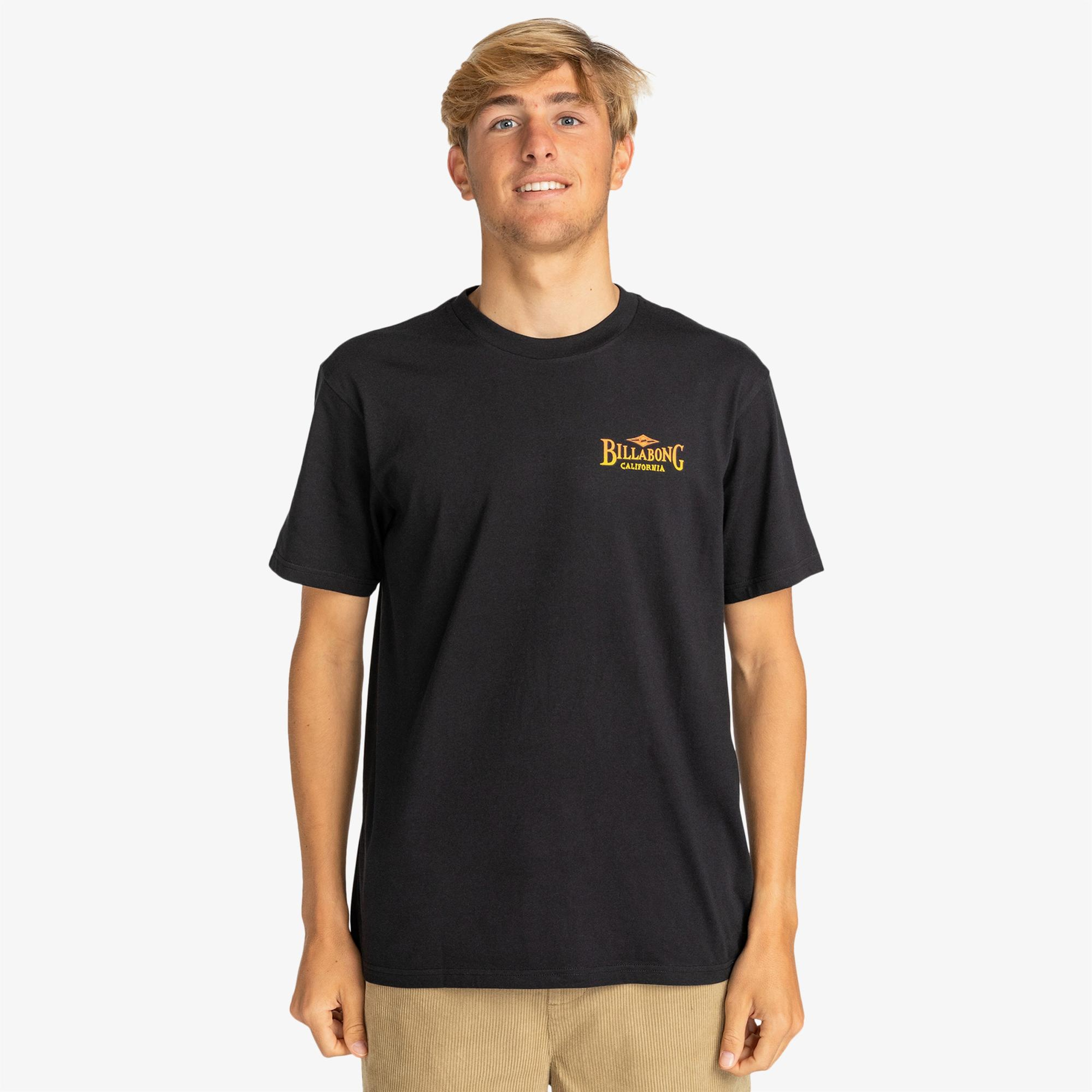 Billabong Dreamy Place Erkek Siyah Günlük T-Shirt