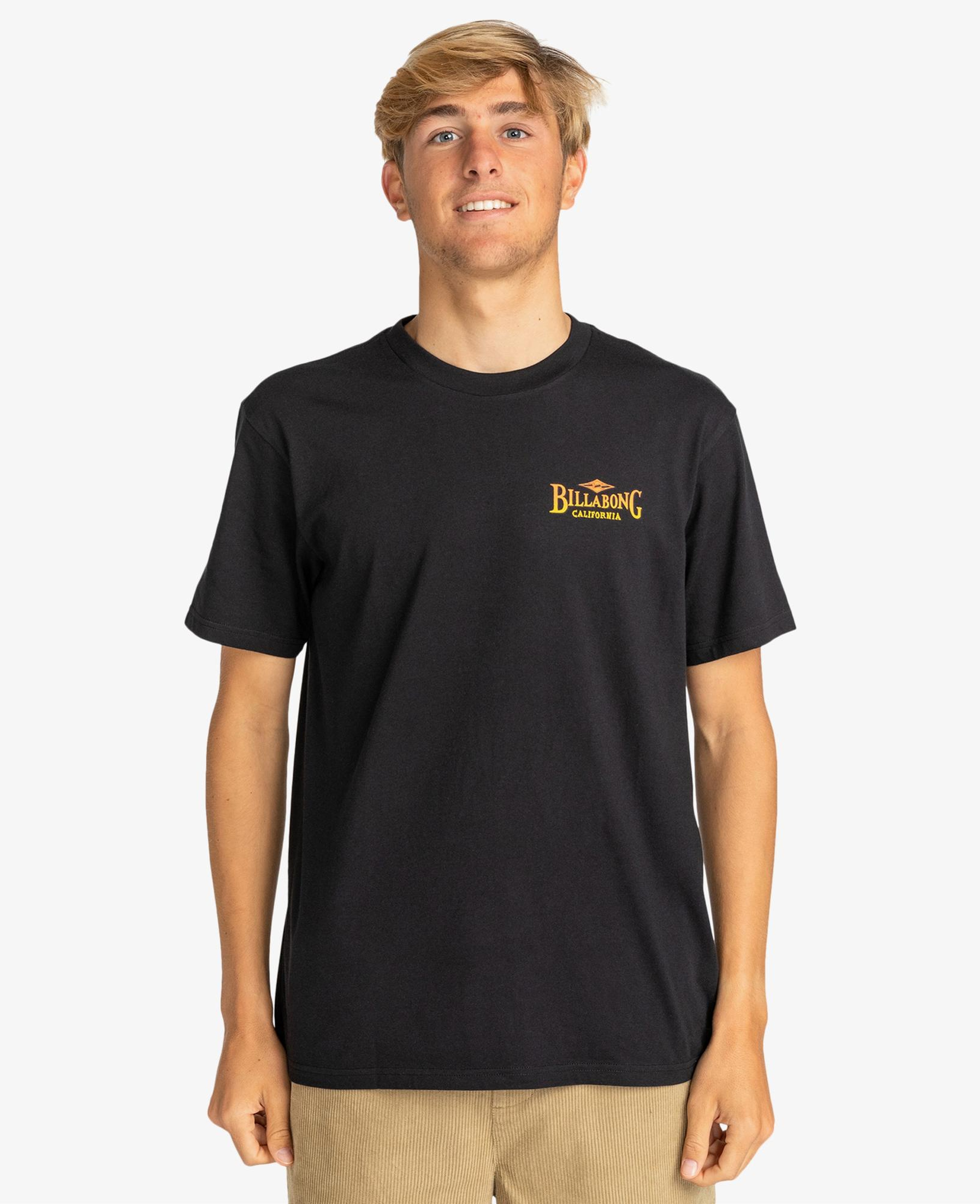 Billabong Dreamy Place Erkek Siyah Günlük T-Shirt