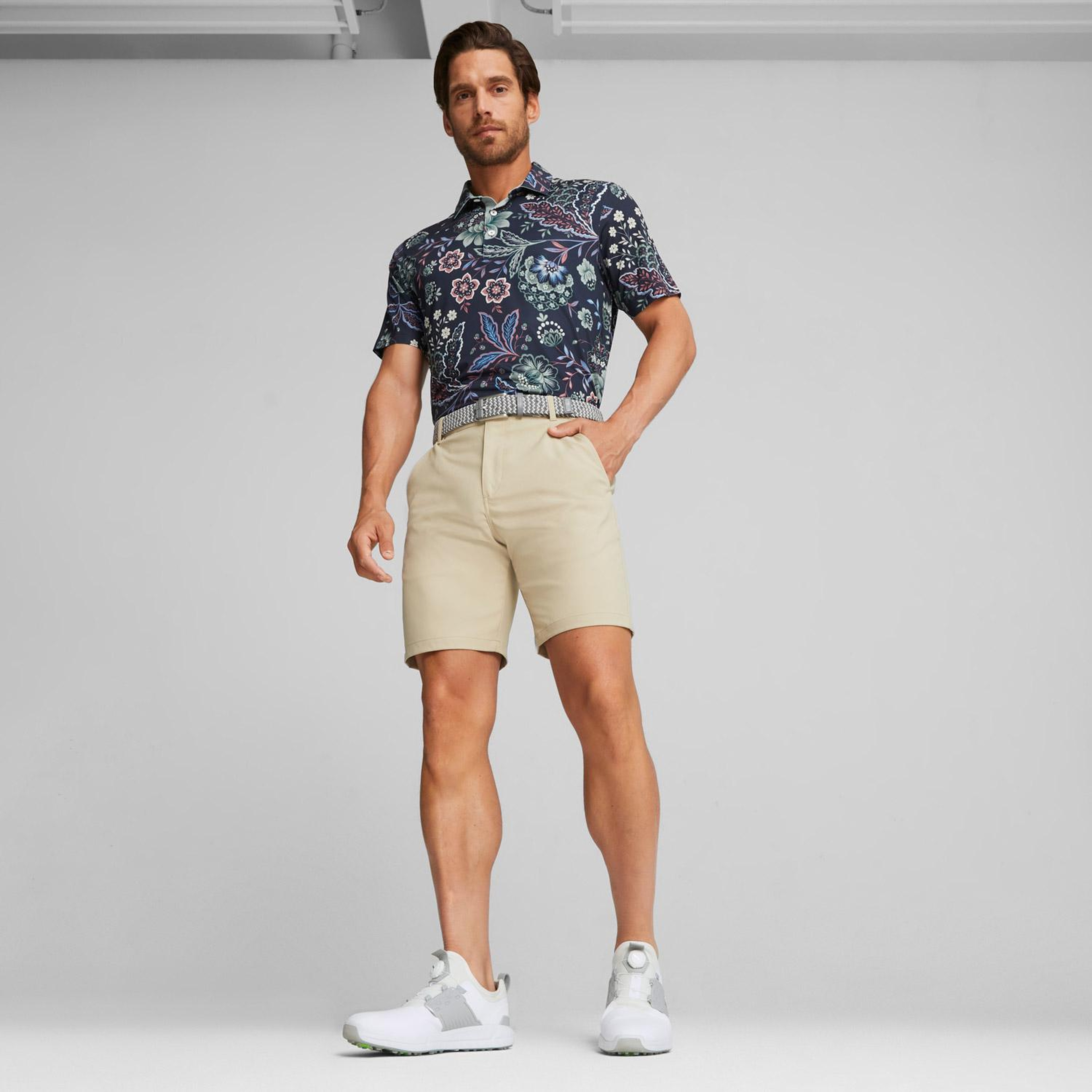 Puma X Liberty Erkek Lacivert Golf Polo T-Shirt
