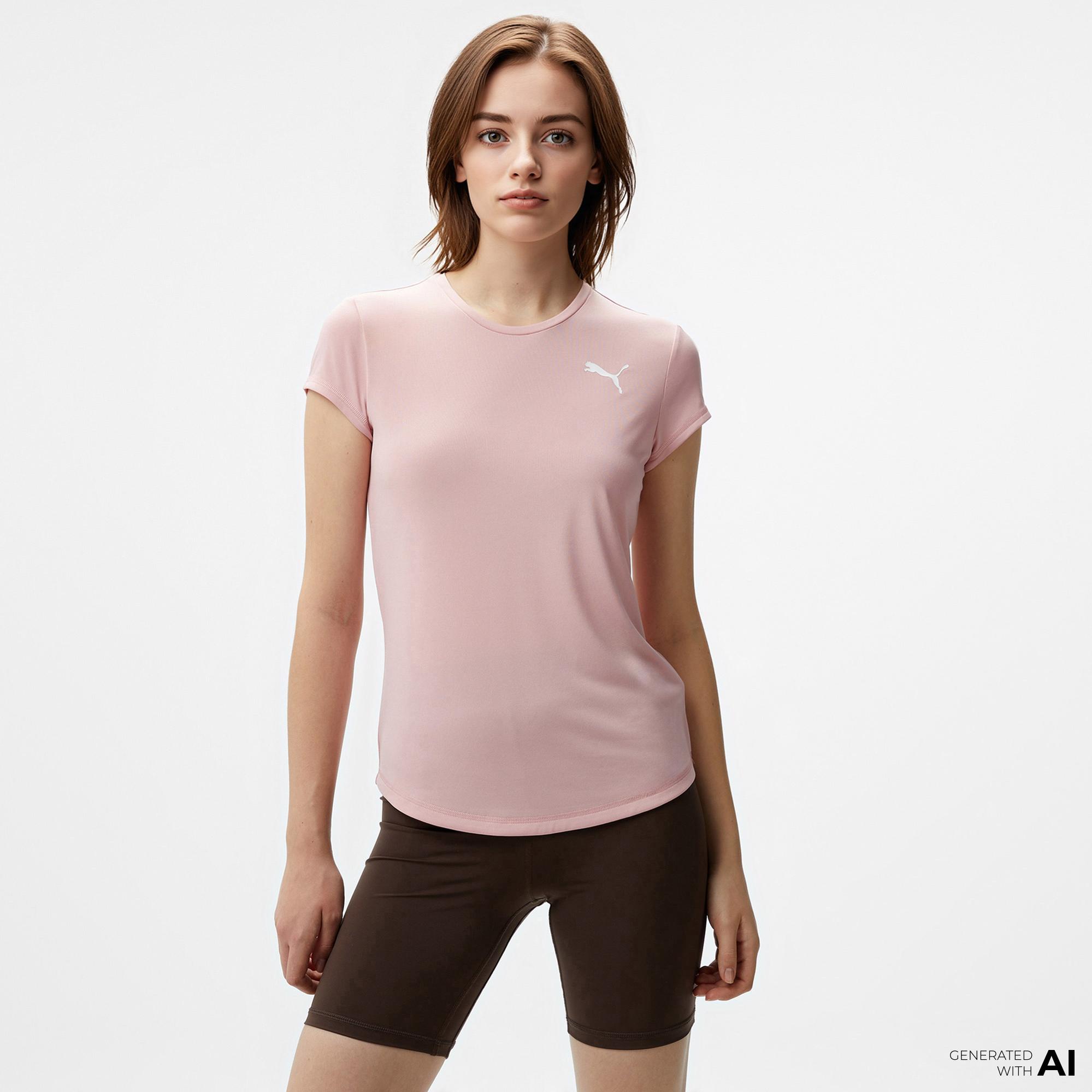 Puma Active Kadın Pembe Günlük T-Shirt