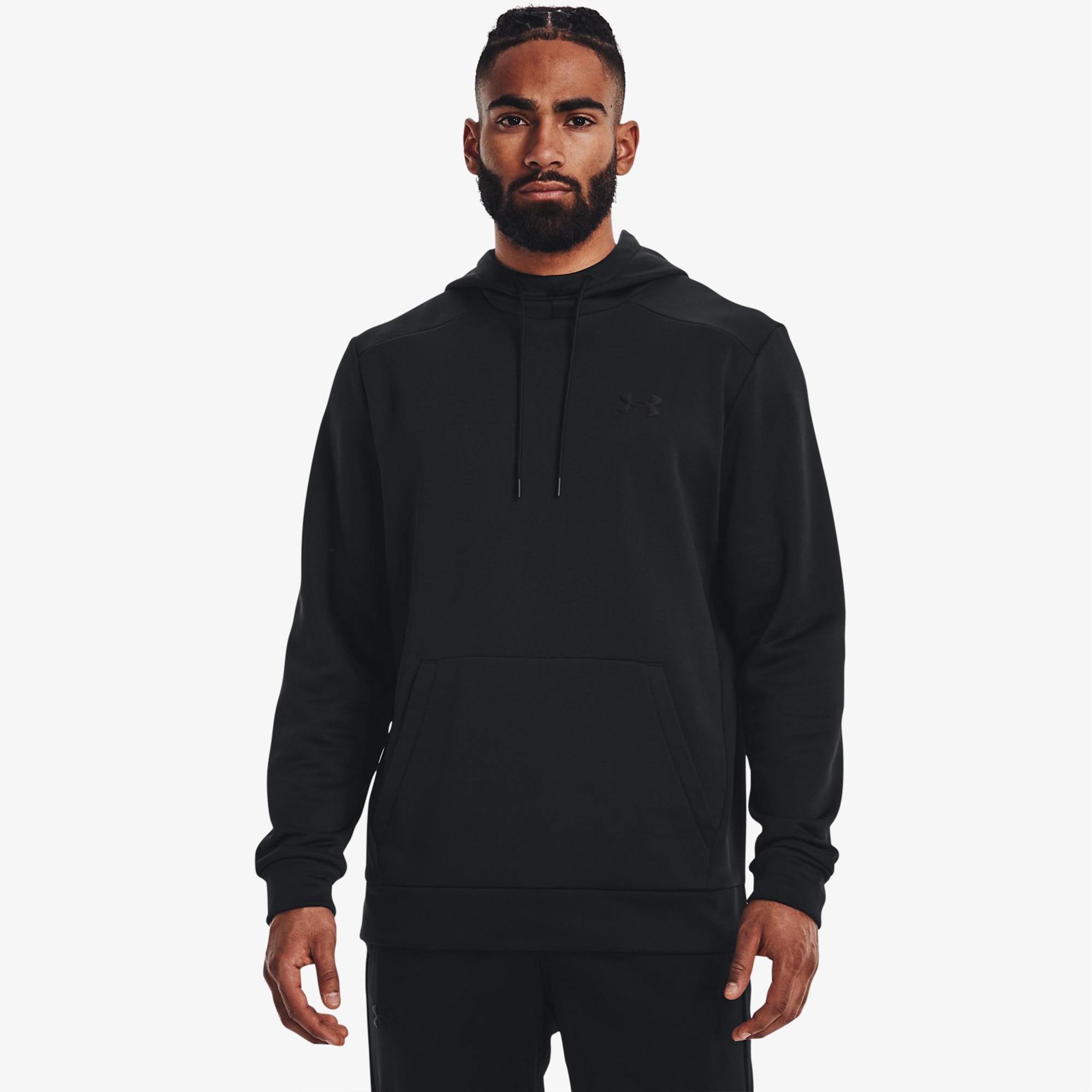 Under Armour Fleece Erkek Siyah Günlük Sweatshirt