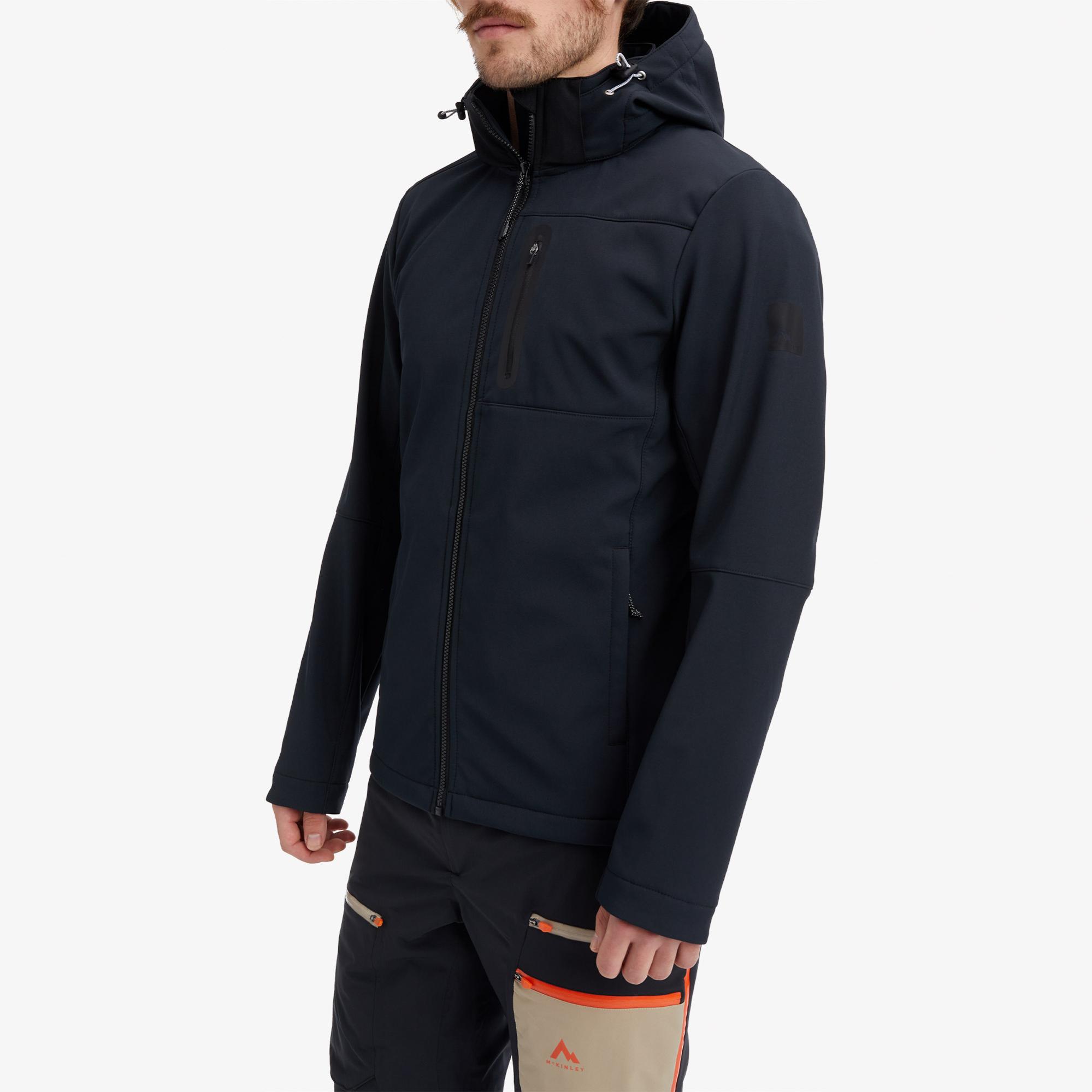 McKinley Kadino Sofsthell Erkek Siyah Ceket