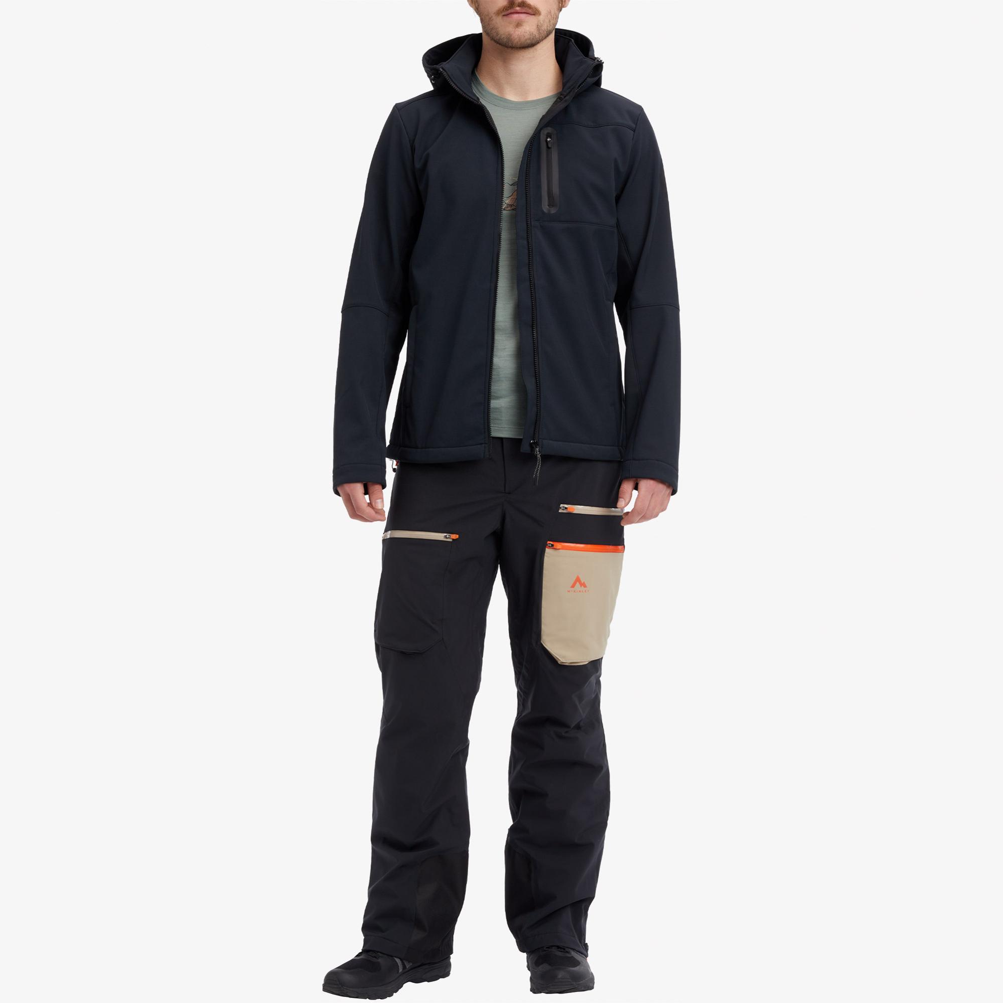 McKinley Kadino Sofsthell Erkek Siyah Ceket