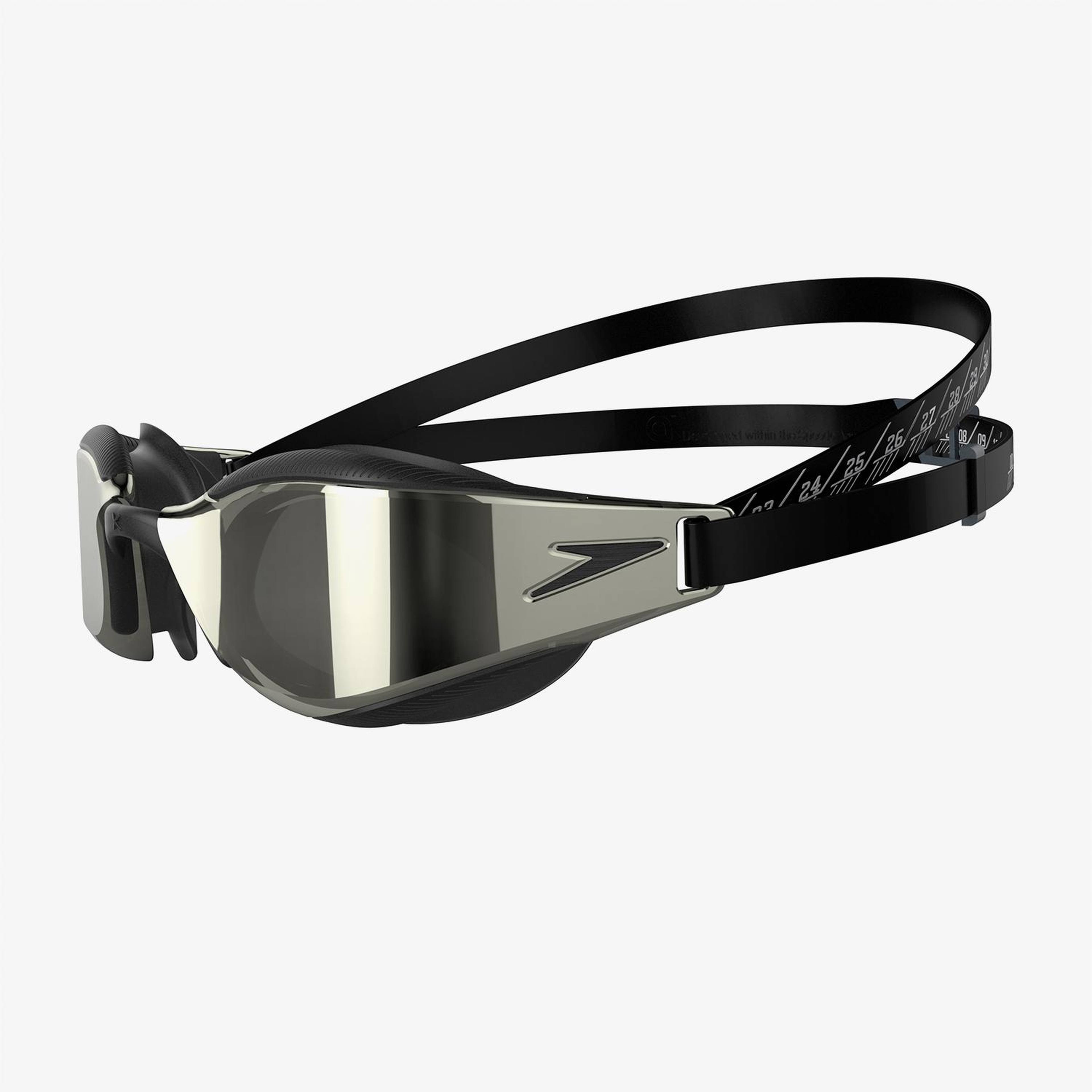 Speedo Fastskin Hyper Elite Unisex Gri Yüzücü Gözlüğü