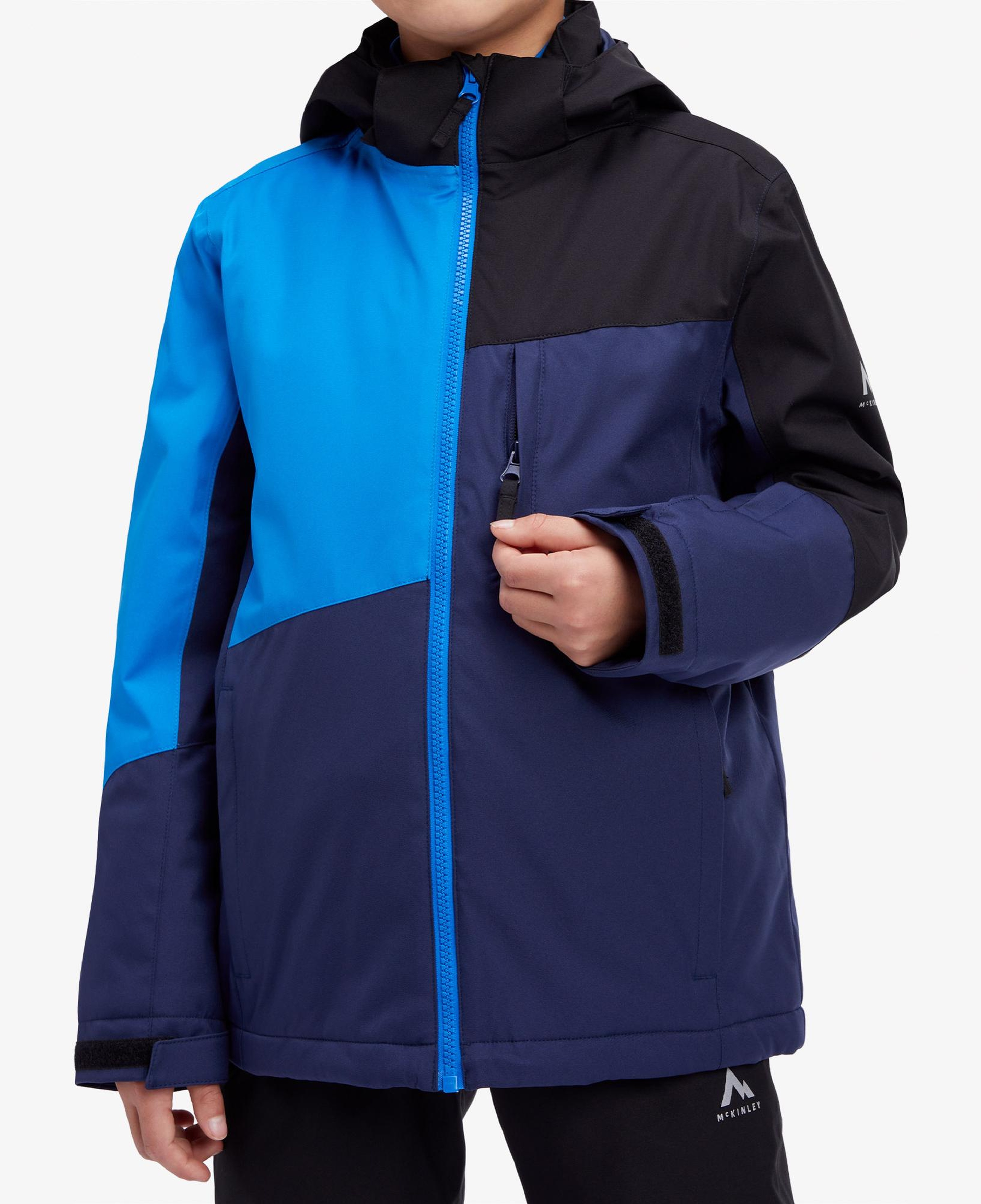 McKinley Stm David Aquamax Çocuk Mavi Kayak Montu