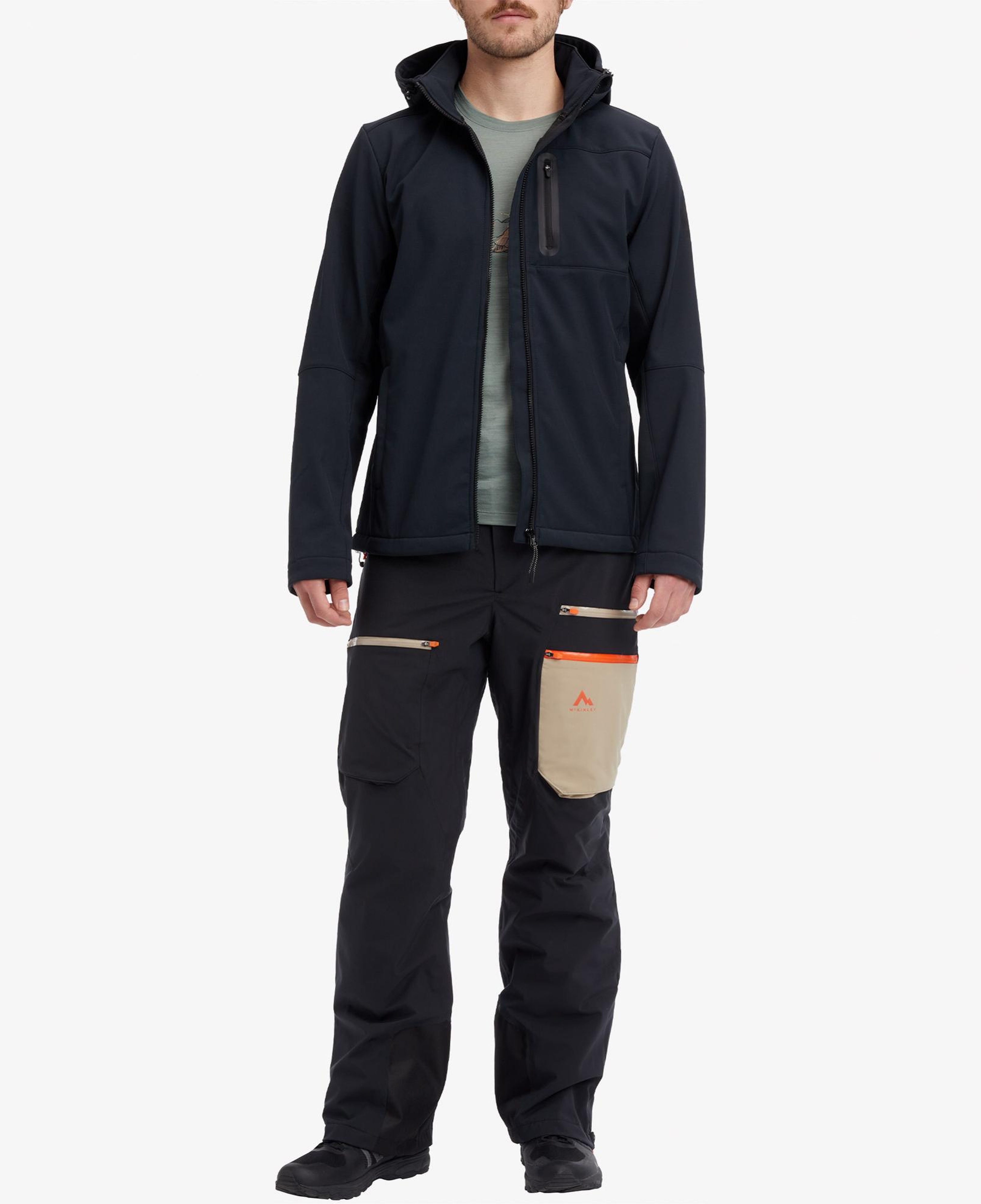 McKinley Kadino Sofsthell Erkek Siyah Ceket