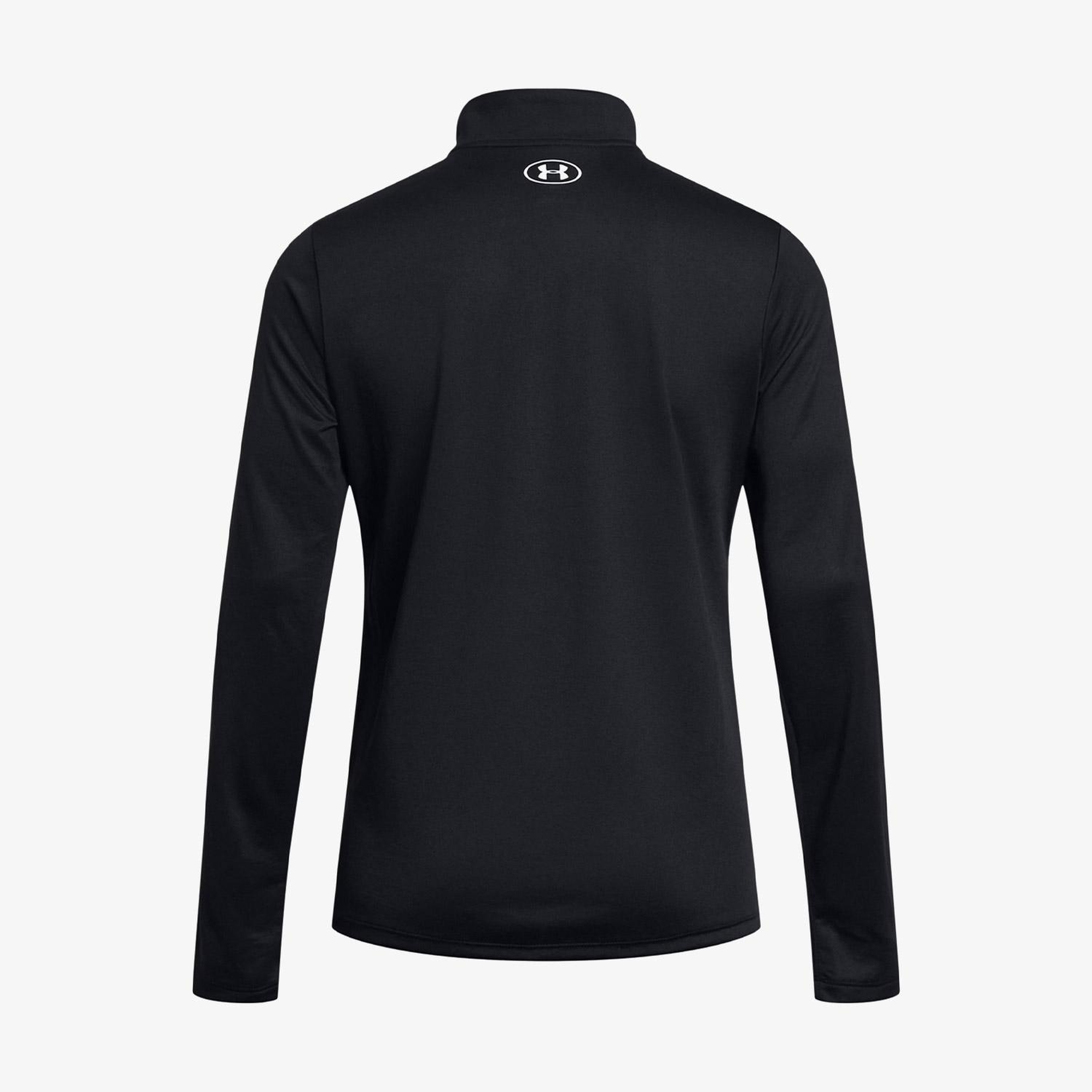 Under Armour Tech 1/2 Zipped Solid Kadın Siyah Antrenman Üstü
