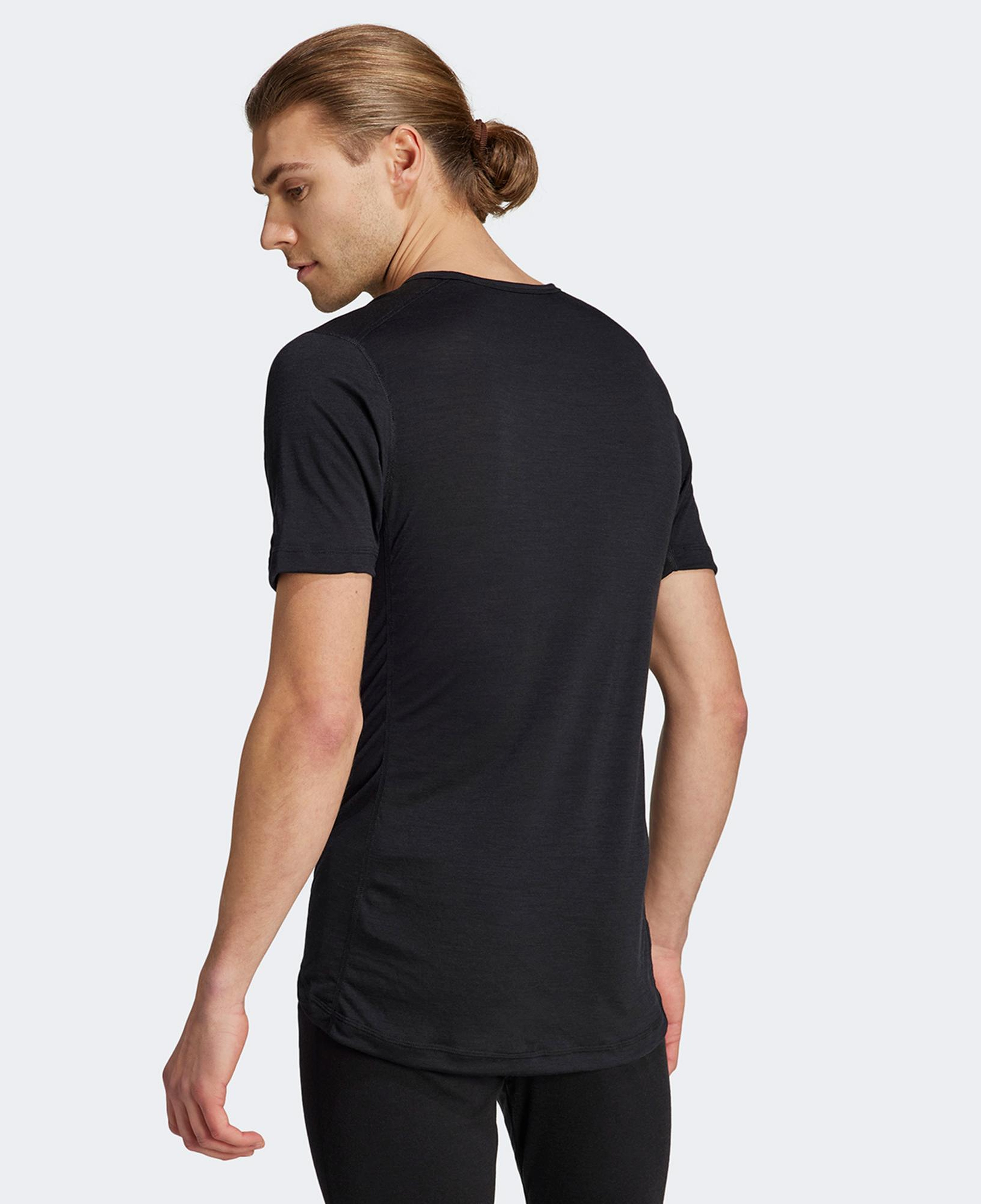 adidas Xperior Merino Erkek Siyah Antrenman T-Shirt