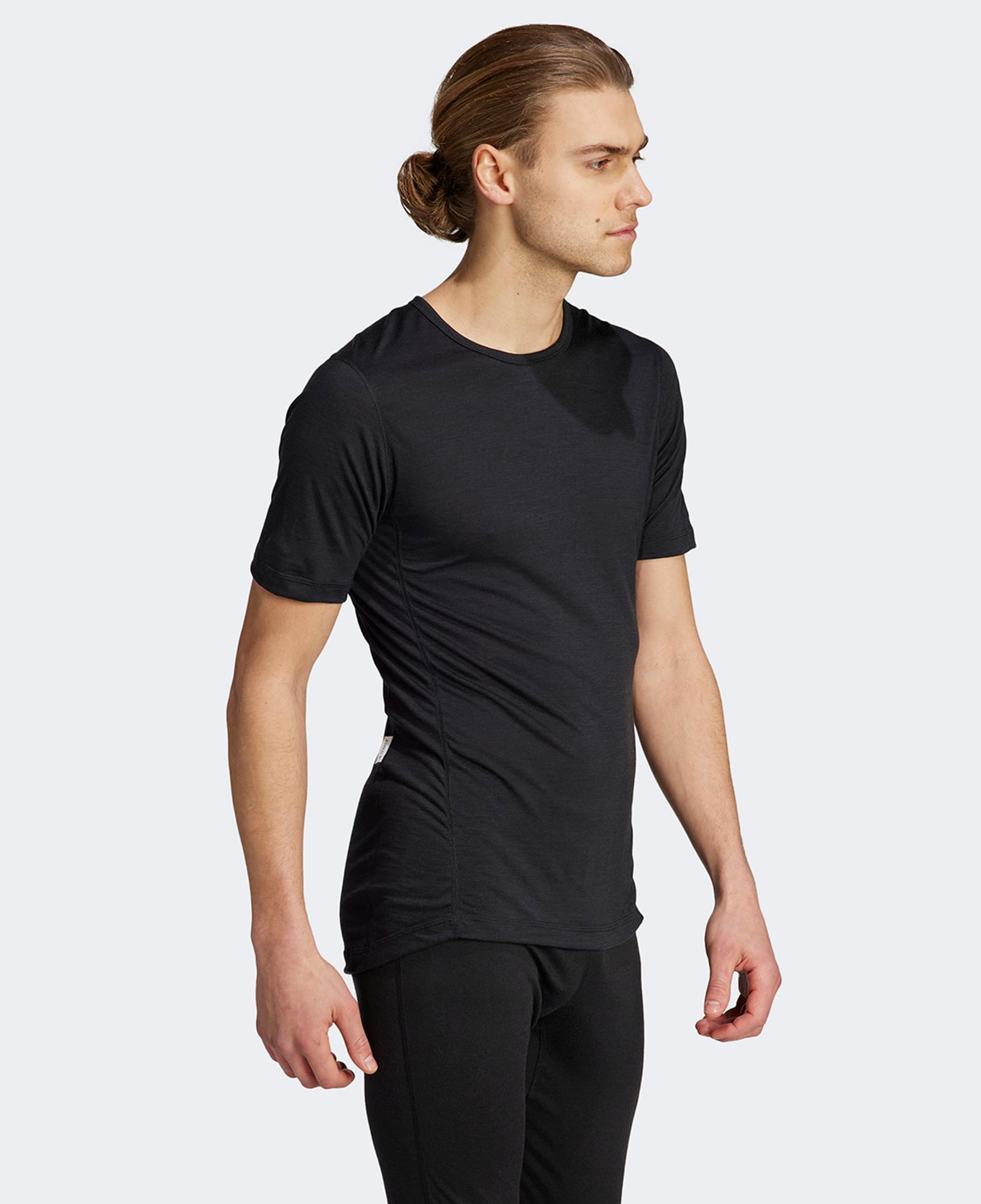 adidas Xperior Merino Erkek Siyah Antrenman T-Shirt